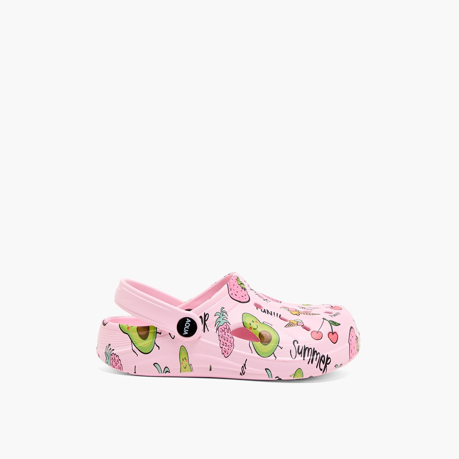 صندل كلوج بطبعات فواكه للبنات من أكوا-girls-shoes-flipflopsandslides-image-2