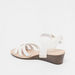 Le Confort Open Toe Strap Sandals with Buckle Closure and Wedge Heel-Women%27s Heel Sandals-thumbnailMobile-2