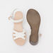 Le Confort Open Toe Strap Sandals with Buckle Closure and Wedge Heel-Women%27s Heel Sandals-thumbnailMobile-4