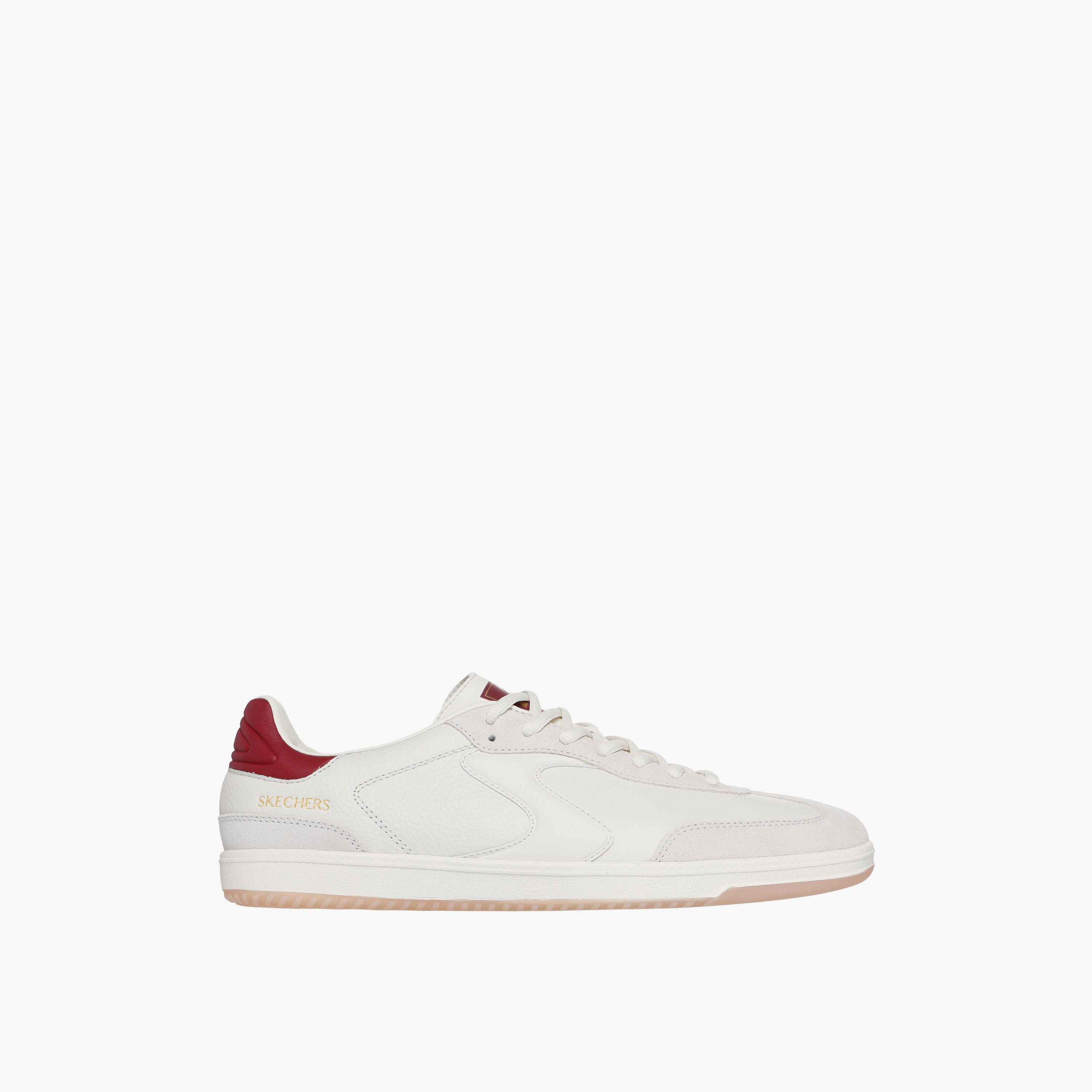 حذاء رياضي جلد برباط إغلاق للرجال من سكيتشرز-sports-men-shoes-image-2