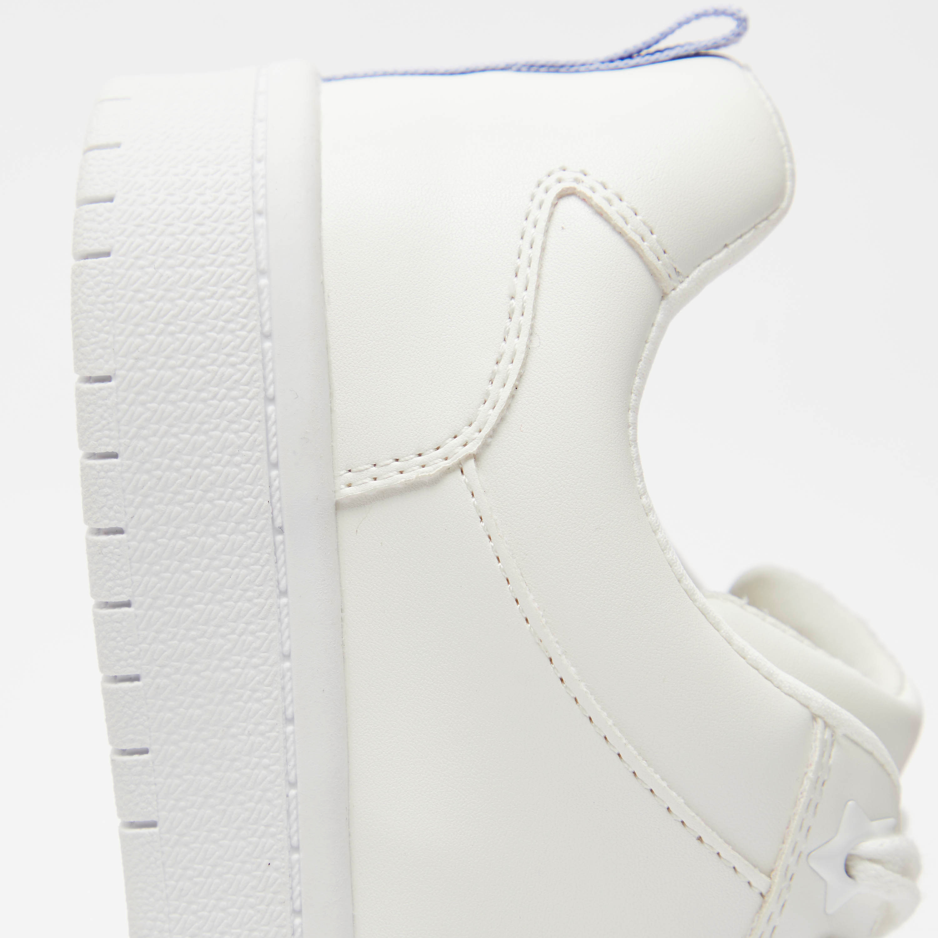 Little Missy Solid Sneakers with Lace-Up Closure-girls-shoes-sneakers-image-4