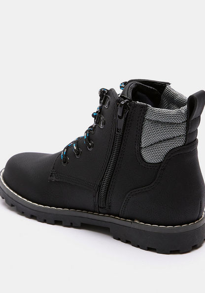 Lee Cooper Boys' Ankle Boots with Zip Closure-Boy%27s Boots-image-2