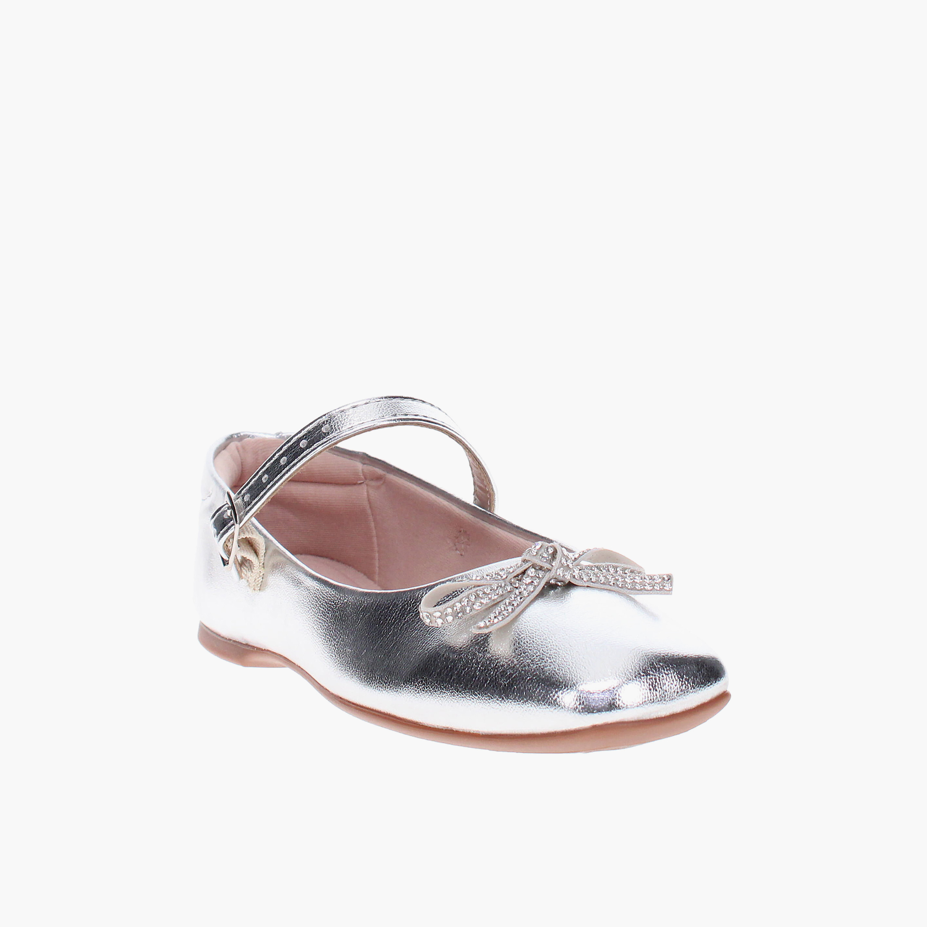 Molekinha by Geoomnii Girls Buckle Closure Ballerina | 2548-209-14710-41         -girls-shoes-ballerinas-image-1