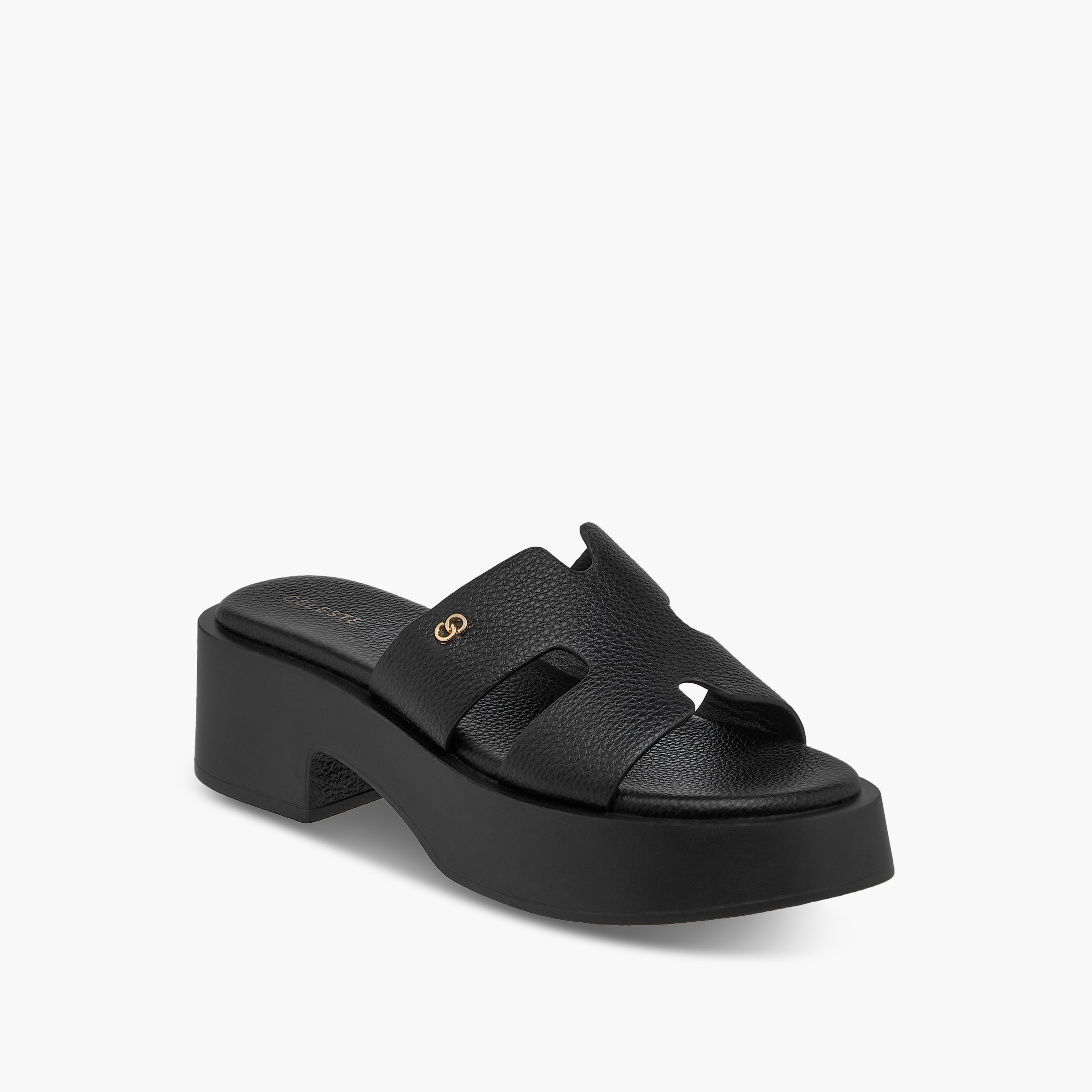 Celeste Women's Cutout Slip-On Sandals with Block Heels-women-shoes-sandals-heeled-image-2