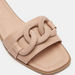 Celeste Women's Slip-On Slide Sandals with Chain Accent-Women%27s Flat Sandals-thumbnail-2