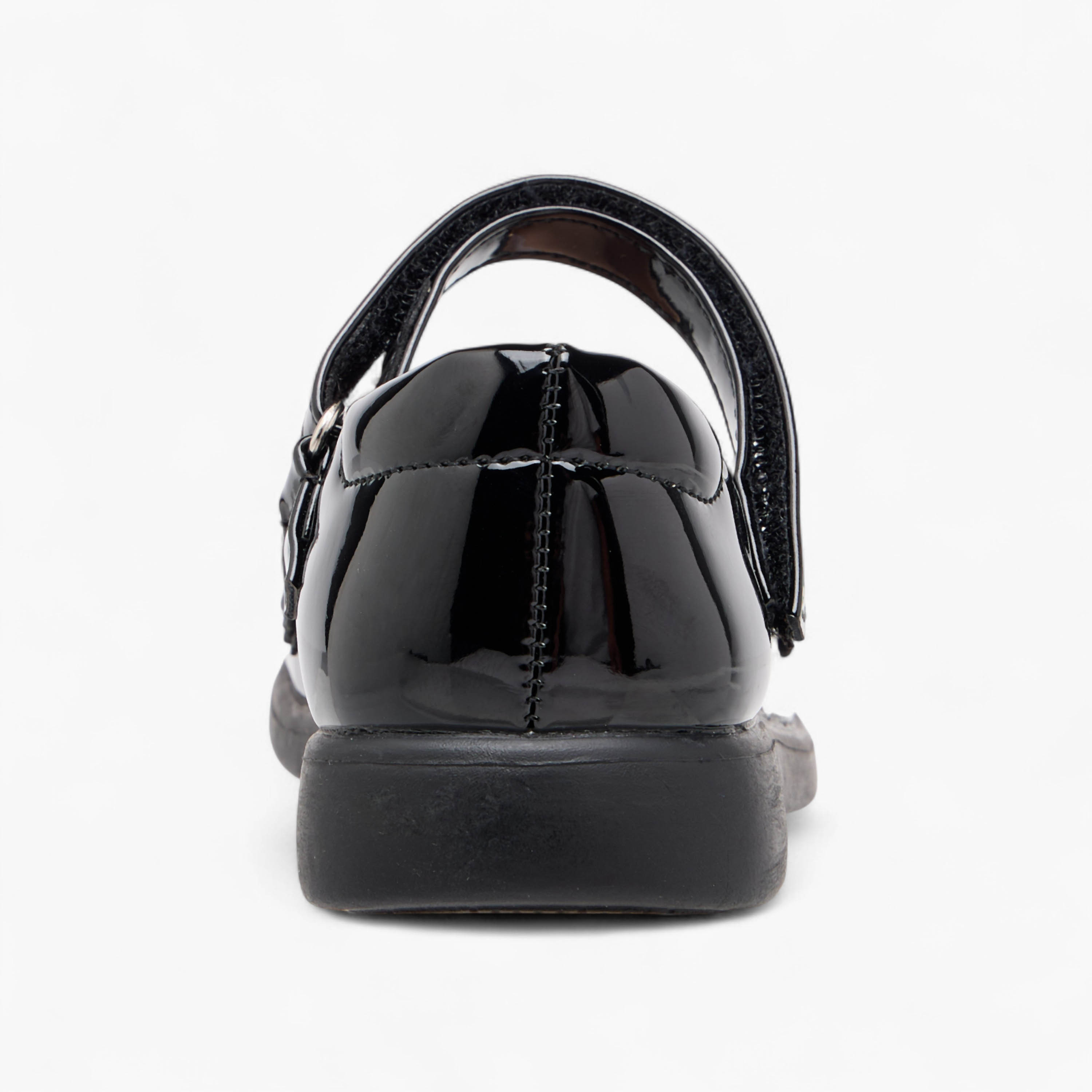 Flora Bella Butterfly Applique Mary Jane School Shoes with Hook and Loop Closure-girls-shoes-schoolshoes-image-5