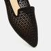 Celeste Women's Cutwork Slip-On Pointed Toe Ballerina Shoes-Women%27s Ballerinas-thumbnailMobile-3