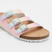 Little Missy Buckle Accented Slip-On Flat Sandals-Girl%27s Sandals-thumbnailMobile-3