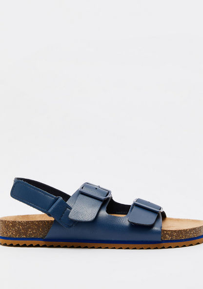 Mister Duchini Sandals with Buckle Accent and Hook and Loop Closure-Boy%27s Sandals-image-0