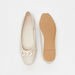 Celeste Women's Solid Slip-On Square Toe Ballerina Shoes with Chain Accent-Women%27s Ballerinas-thumbnailMobile-4