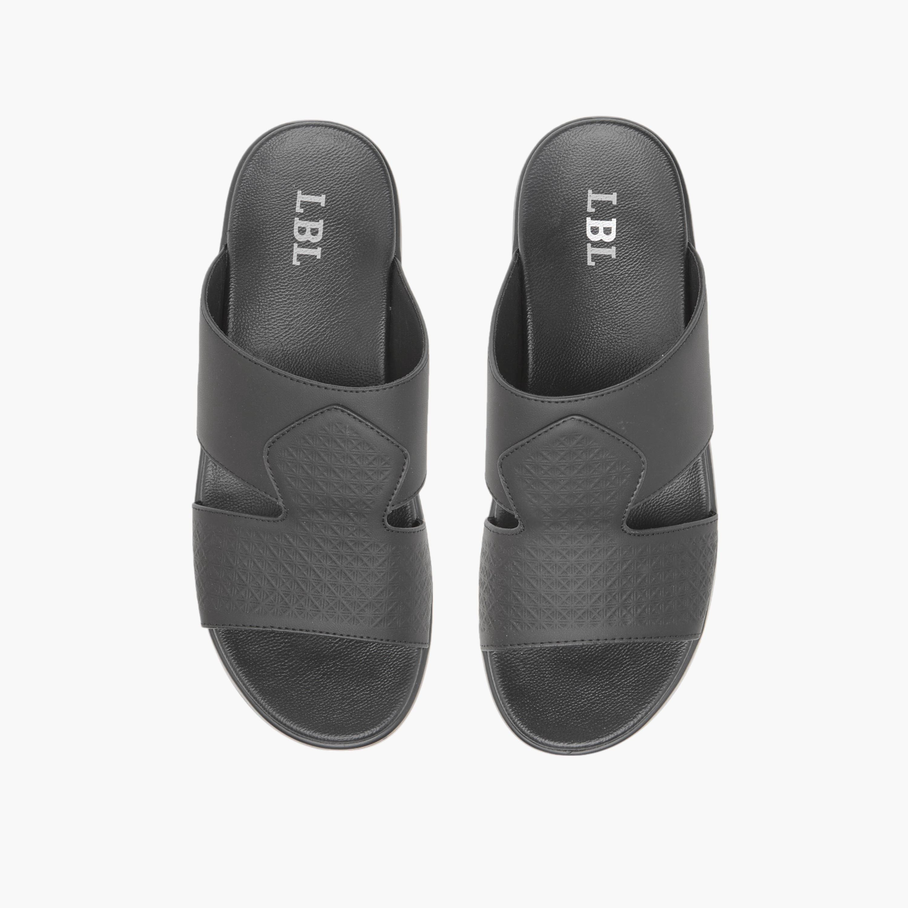 LBL by Shoexpress Textured Slip-On Comfort Arabic Sandals-men-shoes-sandals-image-1