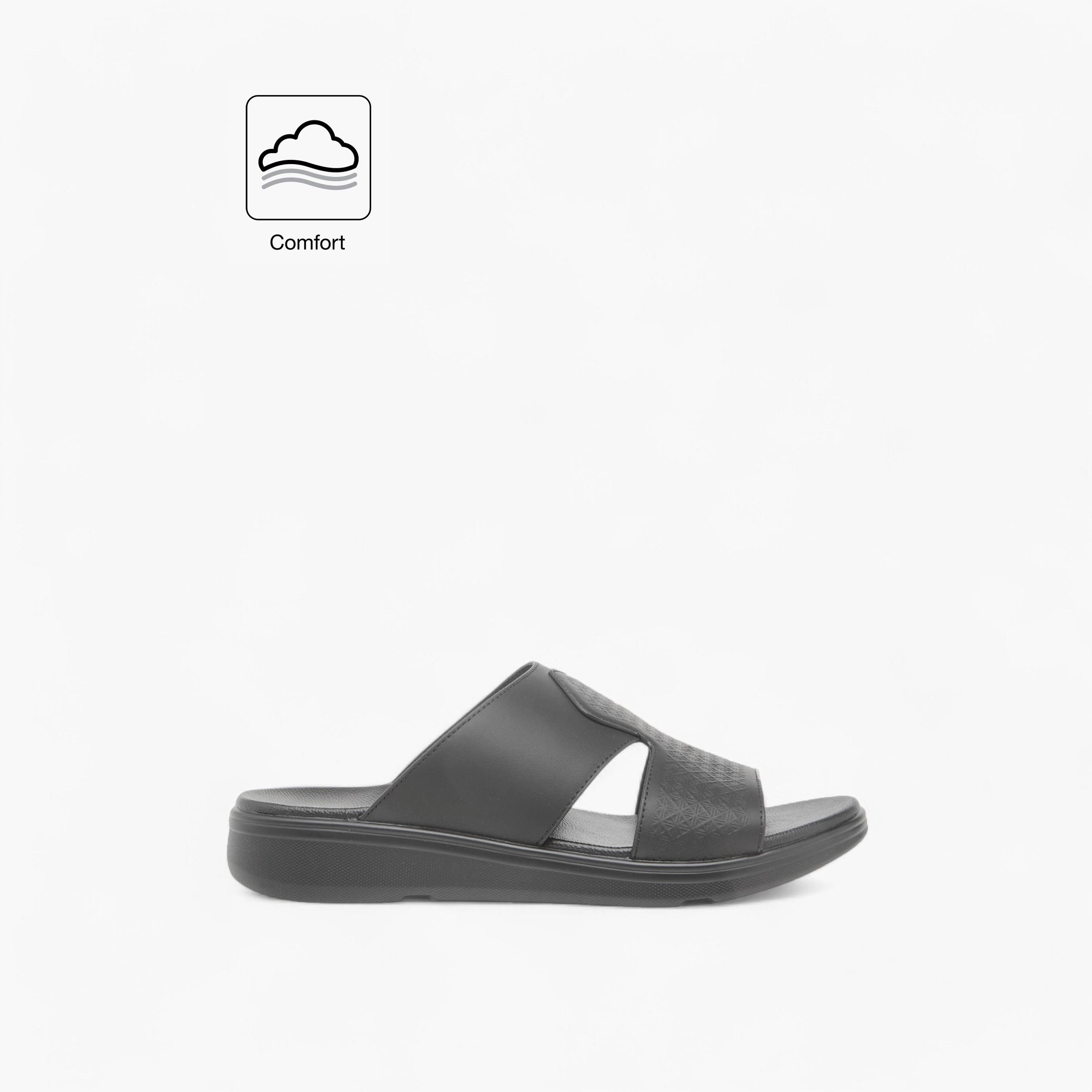 LBL by Shoexpress Textured Slip-On Comfort Arabic Sandals-men-shoes-sandals-image-2