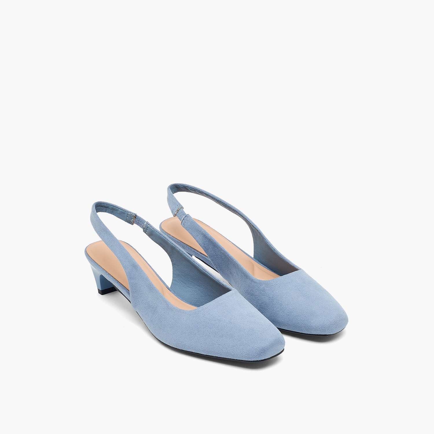 Celeste Women Suede Slingback Kitten Heel Mules-women-shoes-sandals-heeled-image-1