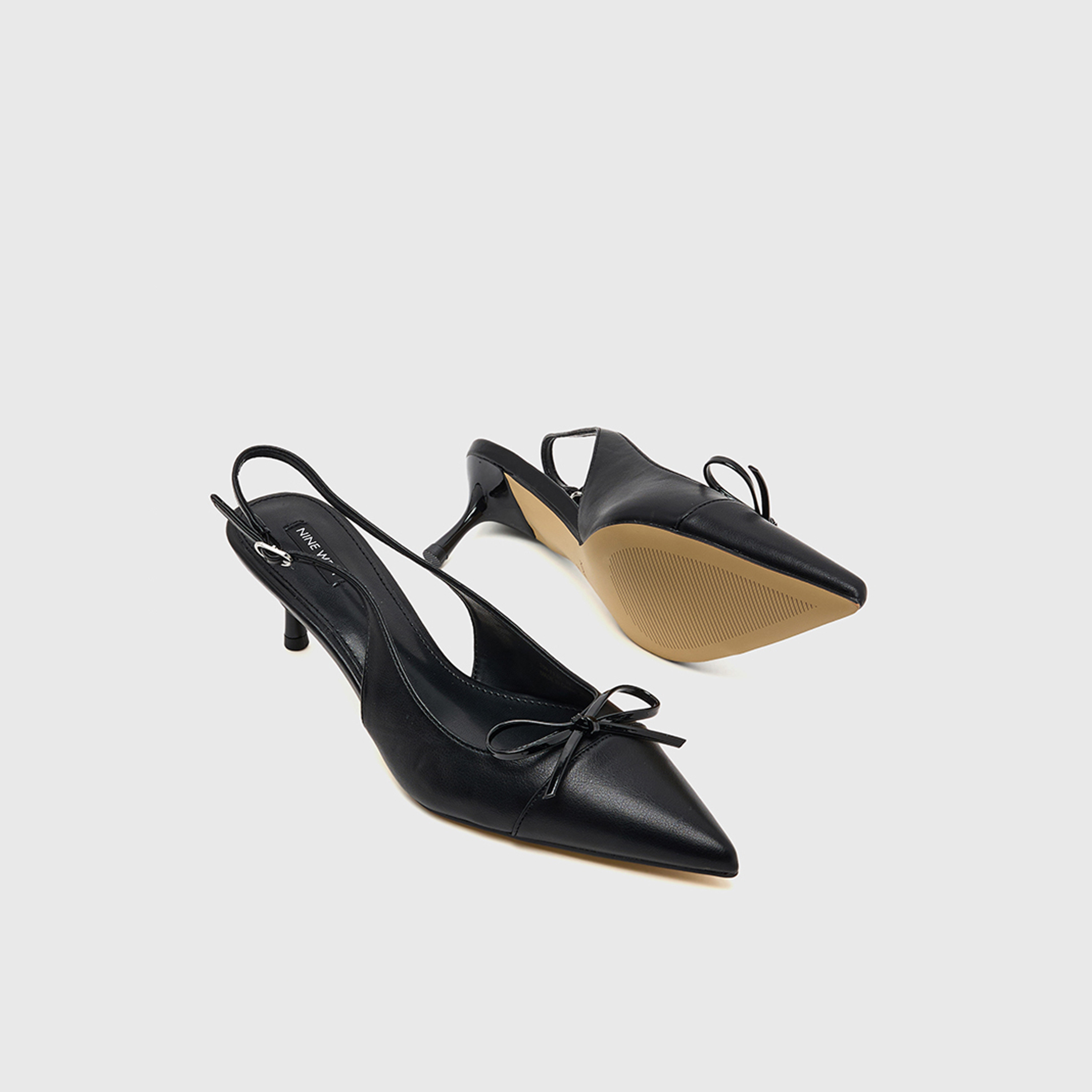 ناين ويست - حذاء نسائي بكعب عالٍ رفيع مع حزام بإبزيم | 259-7101-women-shoes-heels-image-7