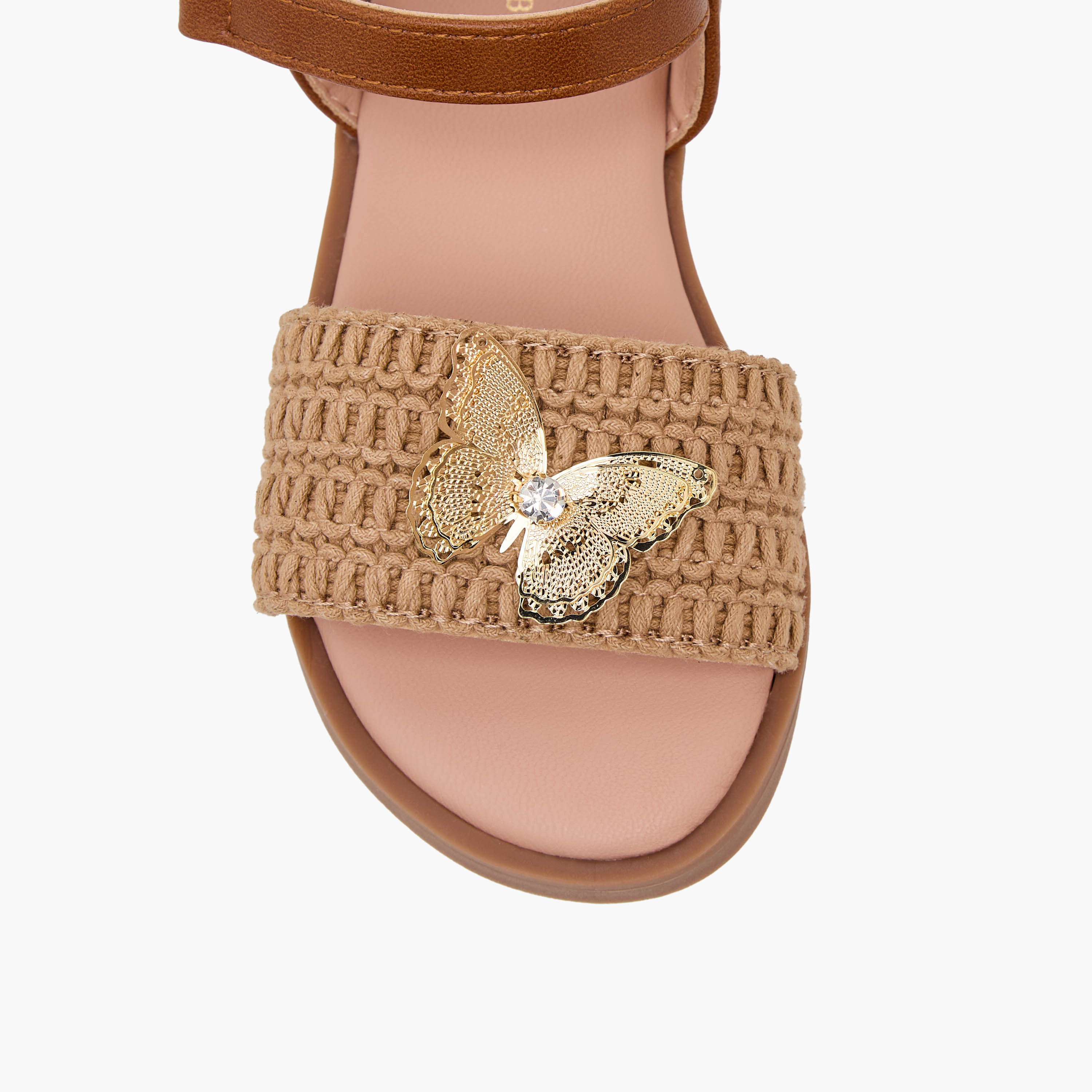 Flora Bella Girls Hook & Loop Sandals-girls-shoes-sandals-image-3