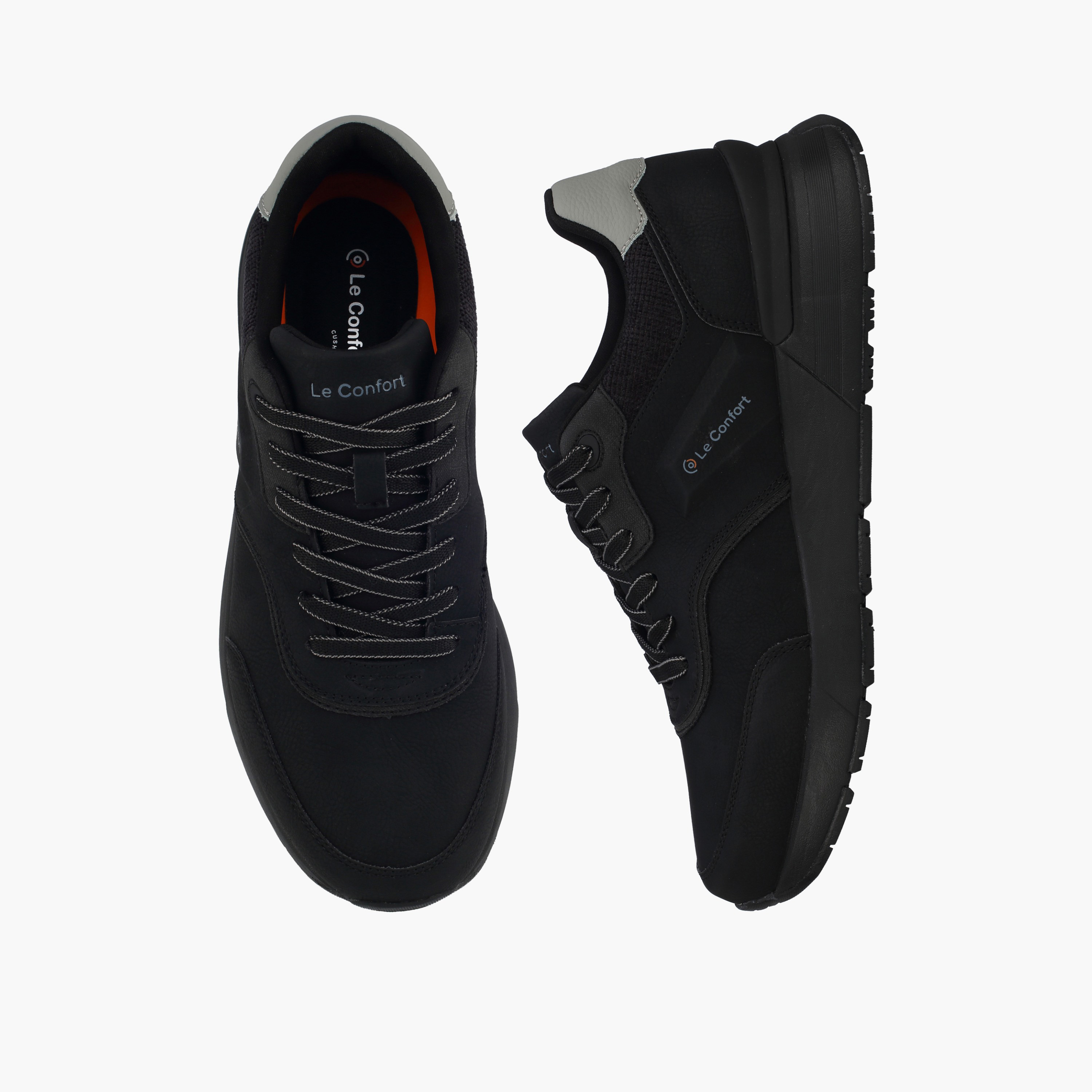 Le Confort Men Lace-Up Ankle Sneakers-men-shoes-sneakers-image-1