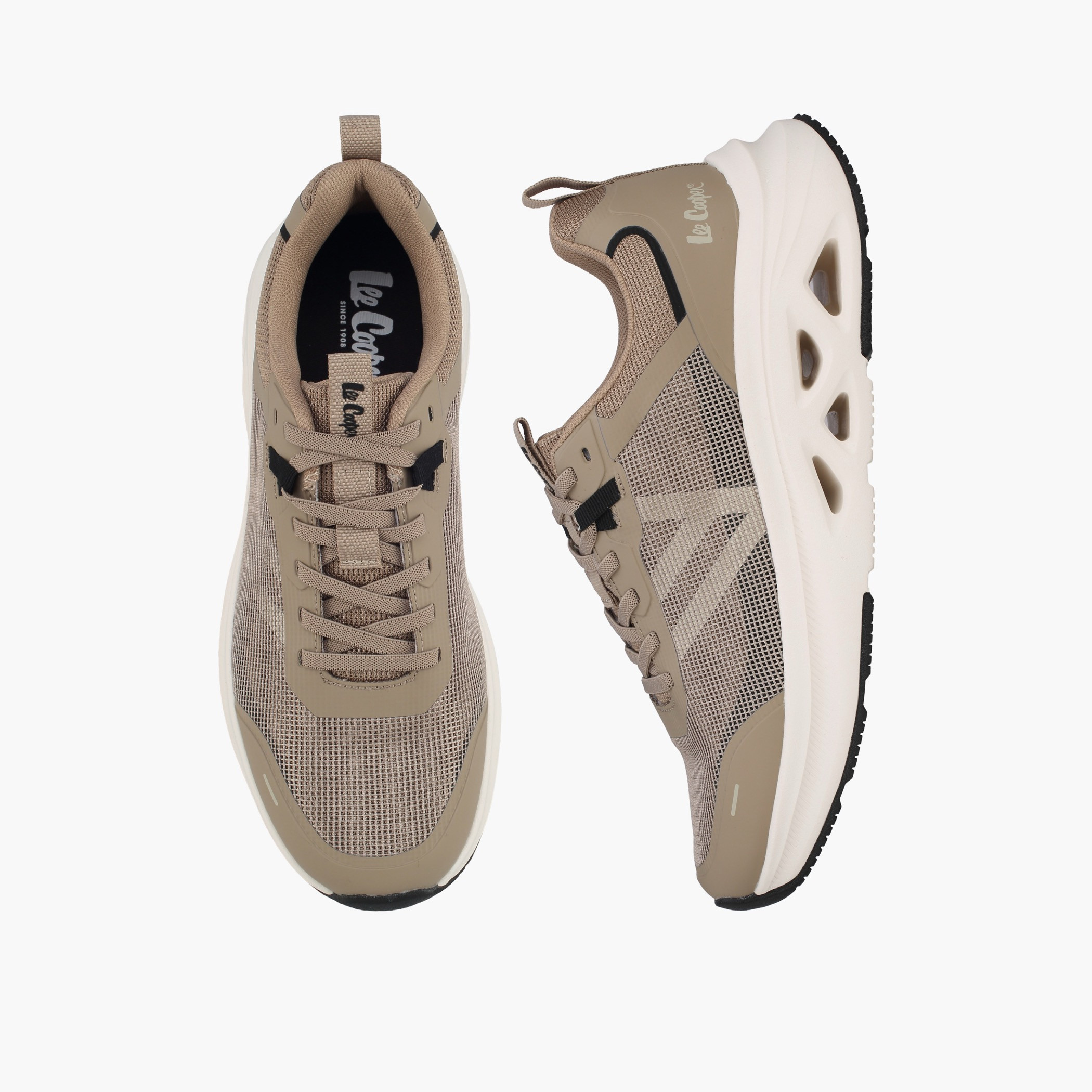 حذاء سنيكرز سهل الارتداء وبارز الملمس بطول الكاحل للرجال من لي كوبر-men-shoes-sneakers-image-1