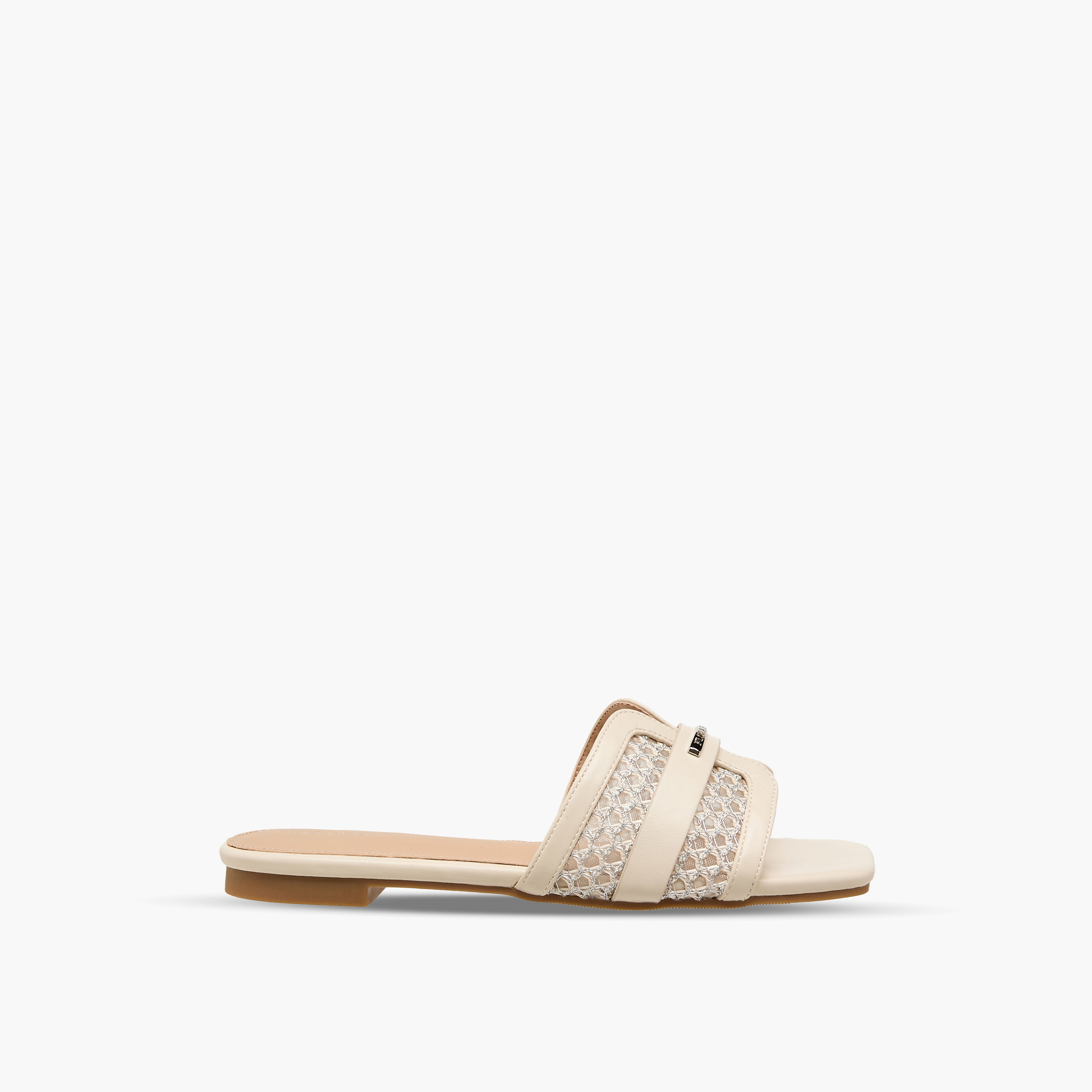 Flora Bella Women Mesh Detail Sandals-women-shoes-flats-sandals-image-3