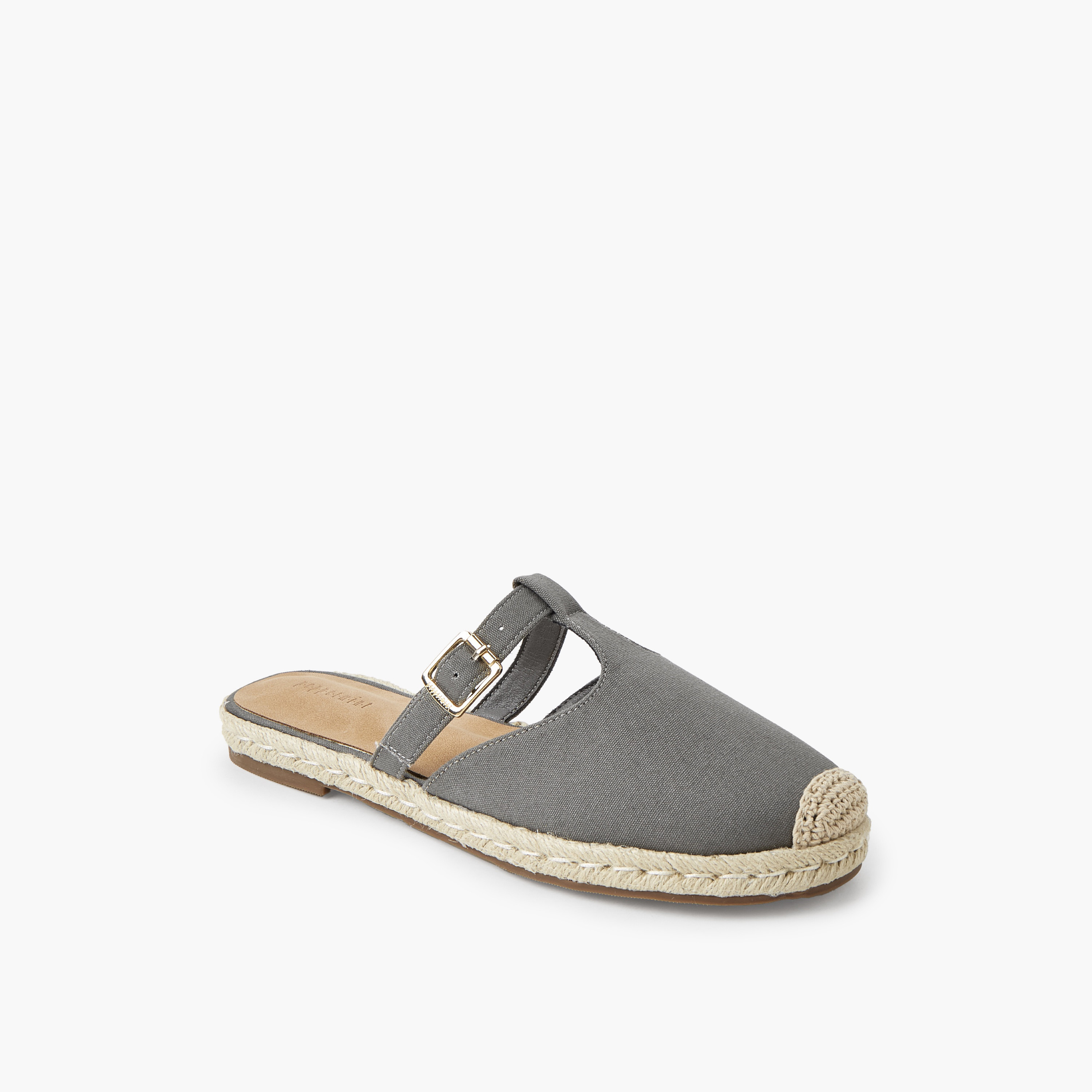 Peppermint Women Buckle Detail Mules-women-shoes-flats-mules-image-2