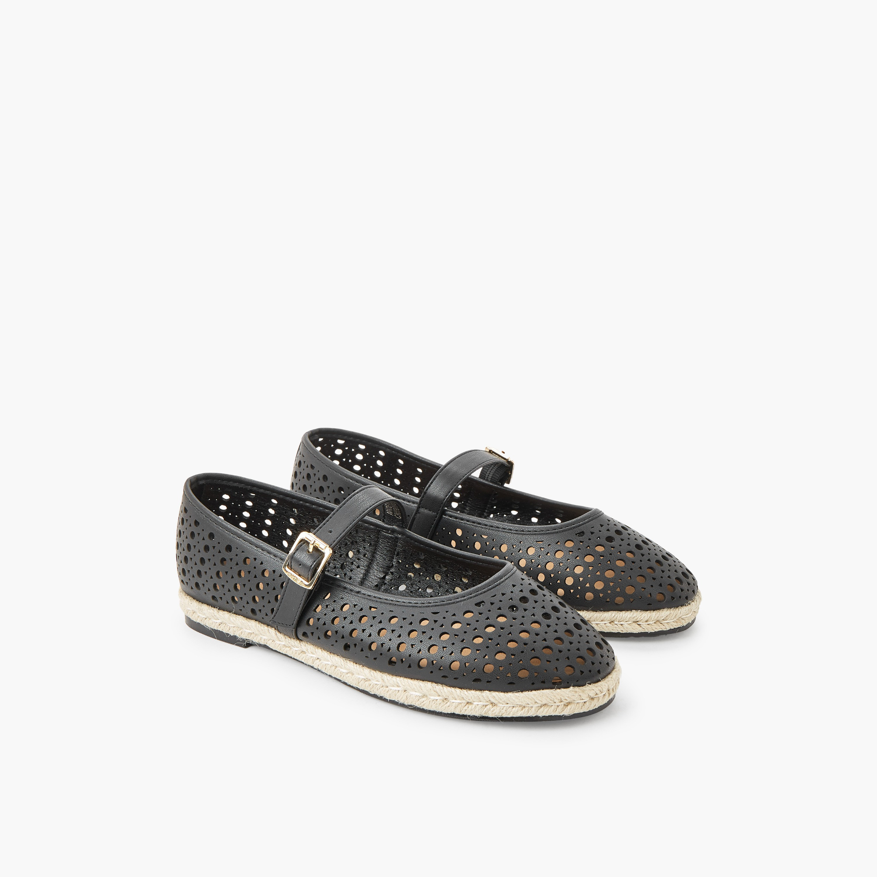 حذاء ماري جين إسبادريل بتفاصيل مثقبة للنساء من بيبرمنت-women-shoes-flats-espadrilles-image-1