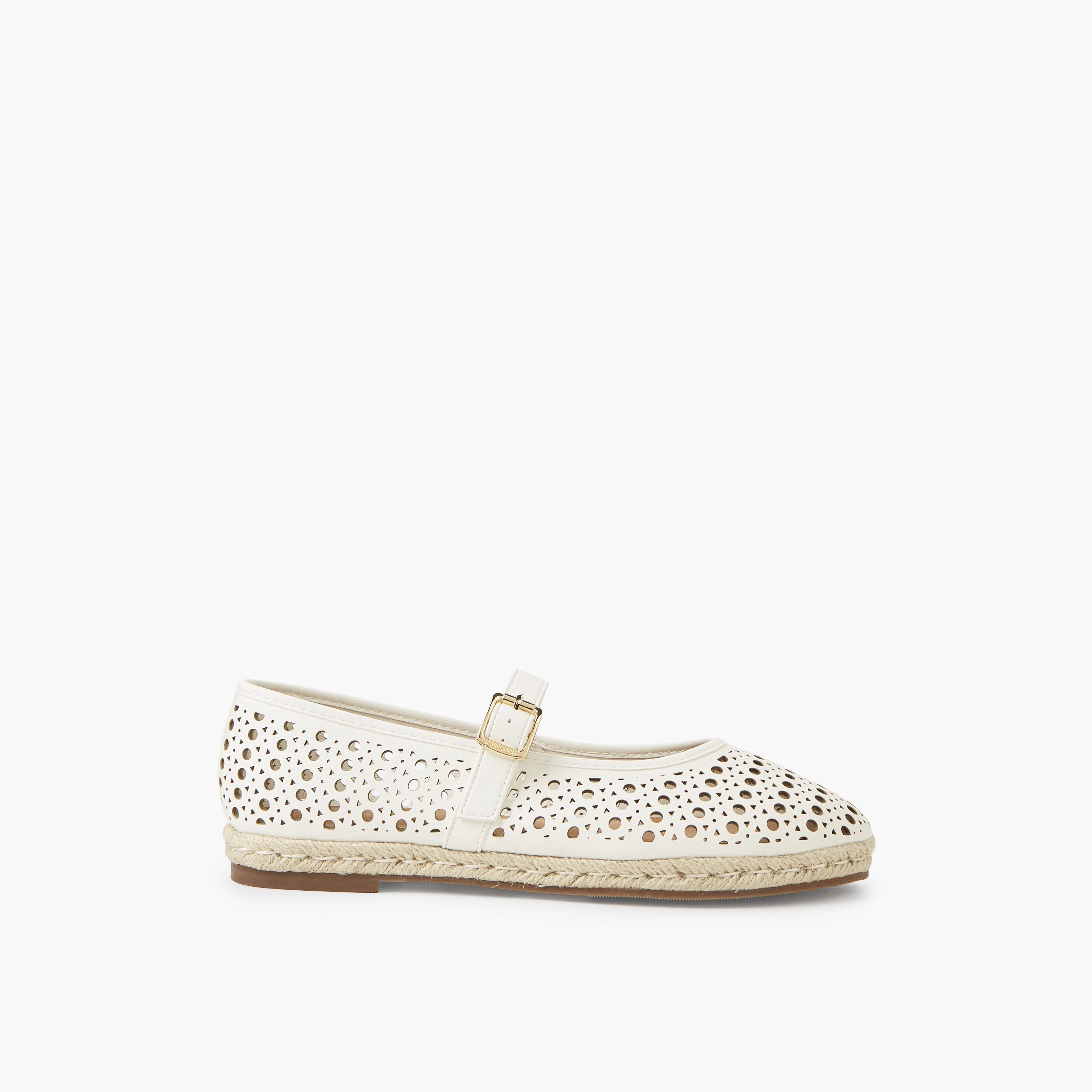 Peppermint Women Perforated Detail Espadrille Mary Jane Shoes-women-shoes-flats-espadrilles-image-3