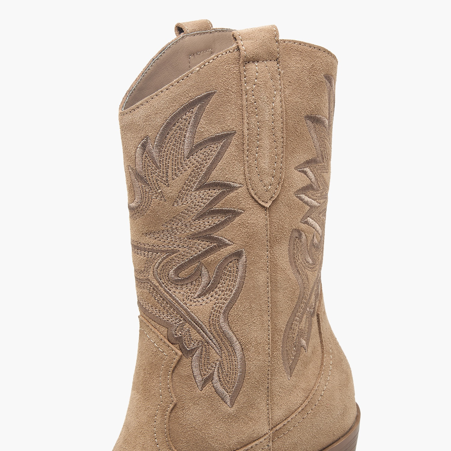 Celeste Women Floral Embroidery Leather High Shaft Boots-women-shoes-boots-image-4