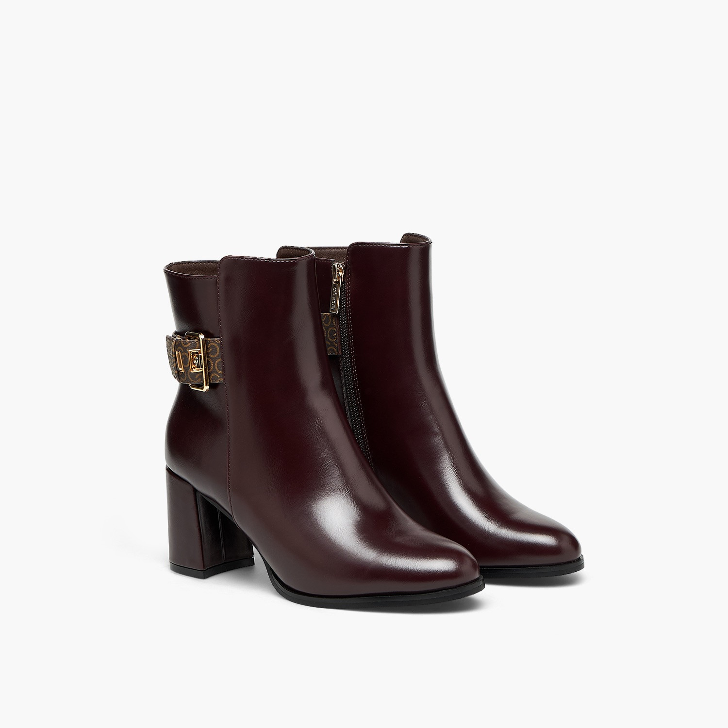 بوت بكعب عريض وإبزيم للنساء من سيليست-women-shoes-boots-image-1
