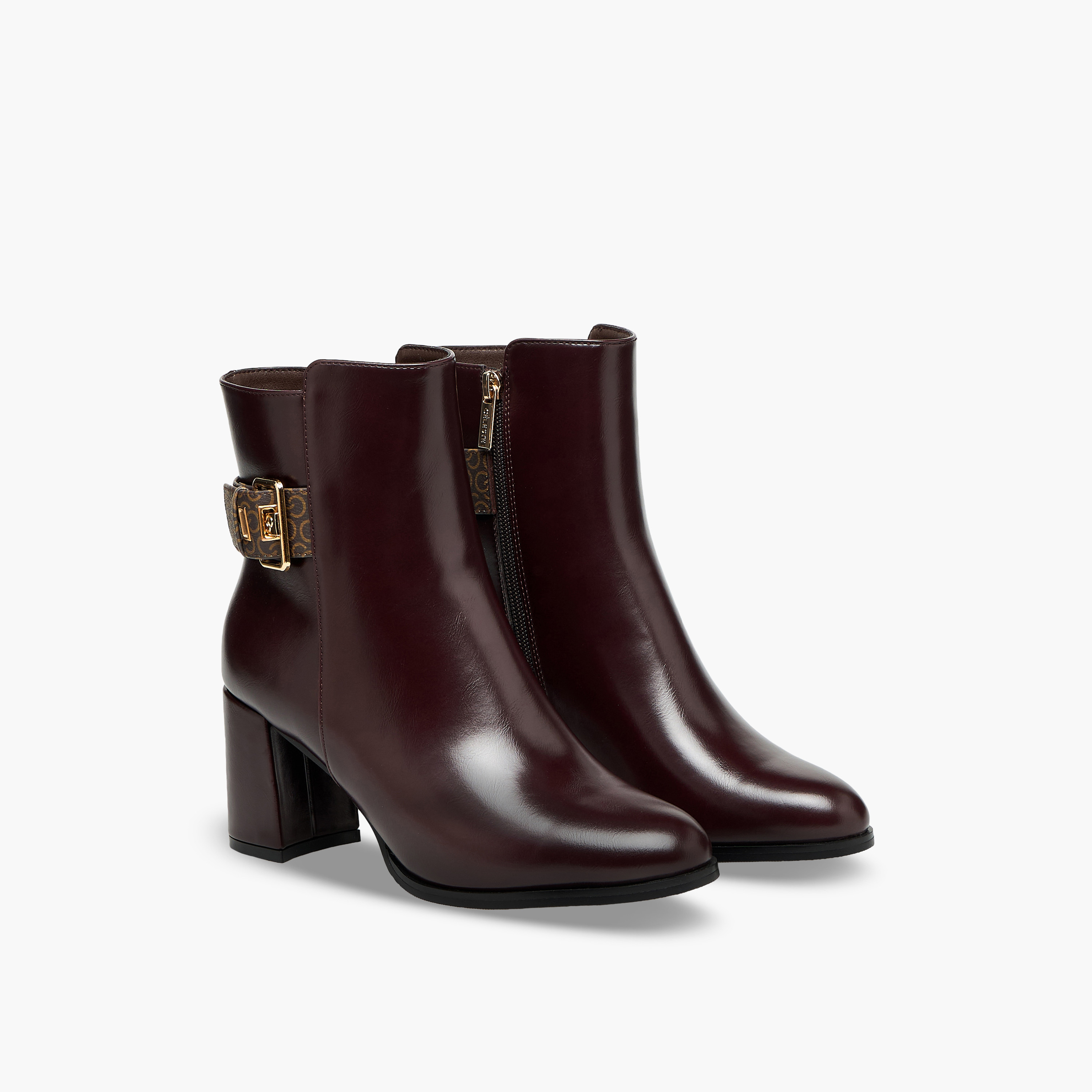 بوت بكعب عريض وإبزيم للنساء من سيليست-women-shoes-boots-image-1