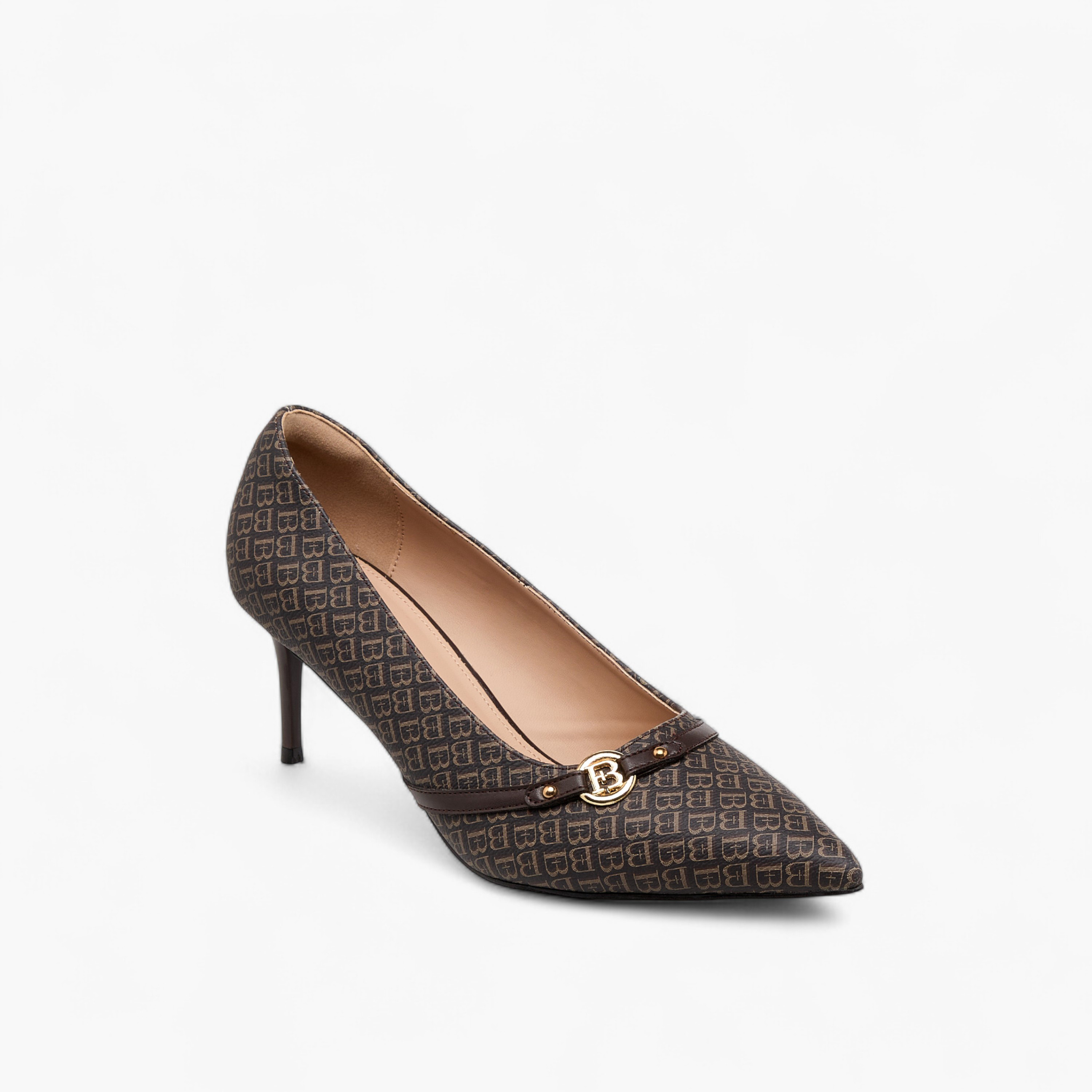 Flora Bella Women Monogram Print Stiletto Heel Pumps-women-shoes-heels-image-2