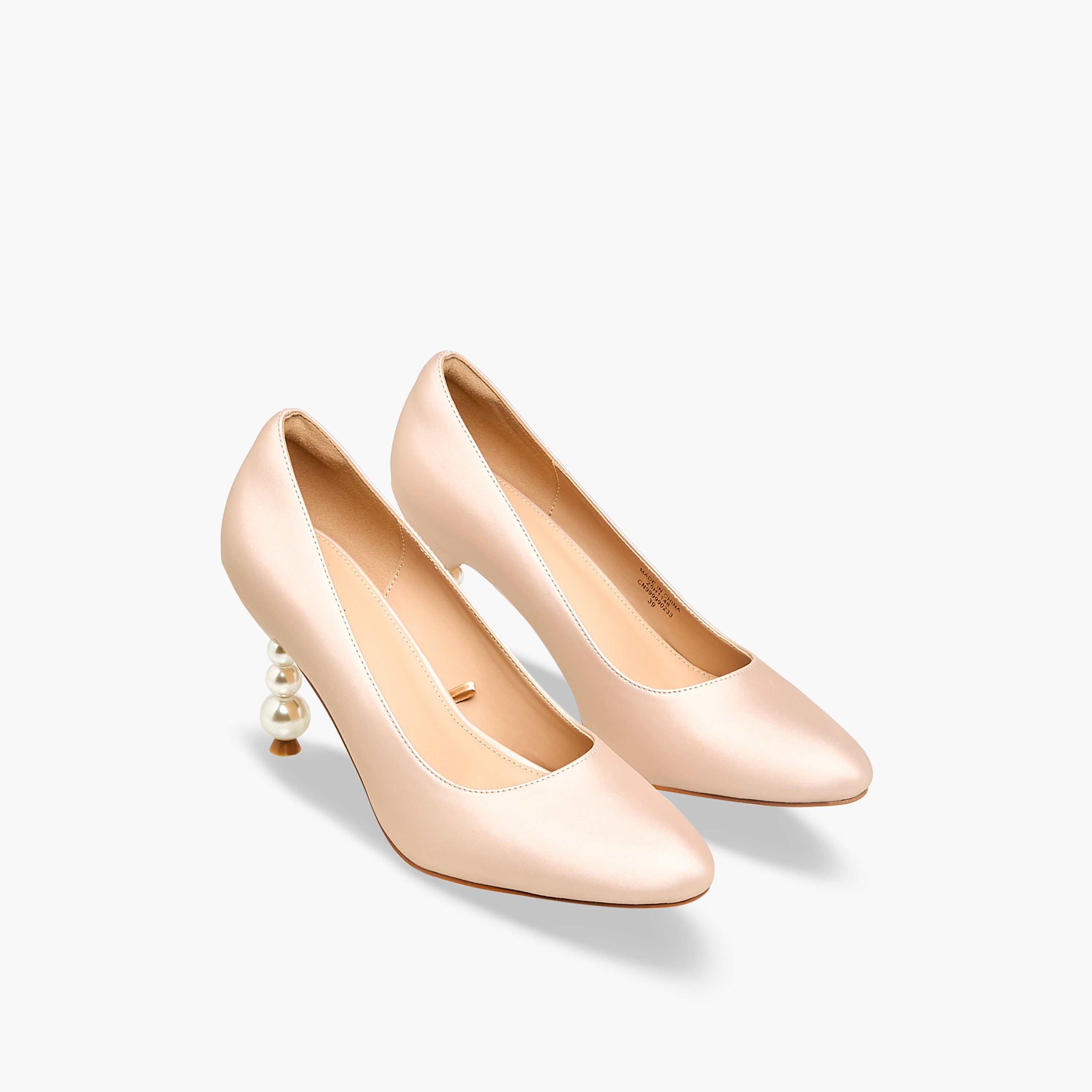 Flora Bella Women Pearl Shaped Heel Pumps-women-shoes-heels-image-1