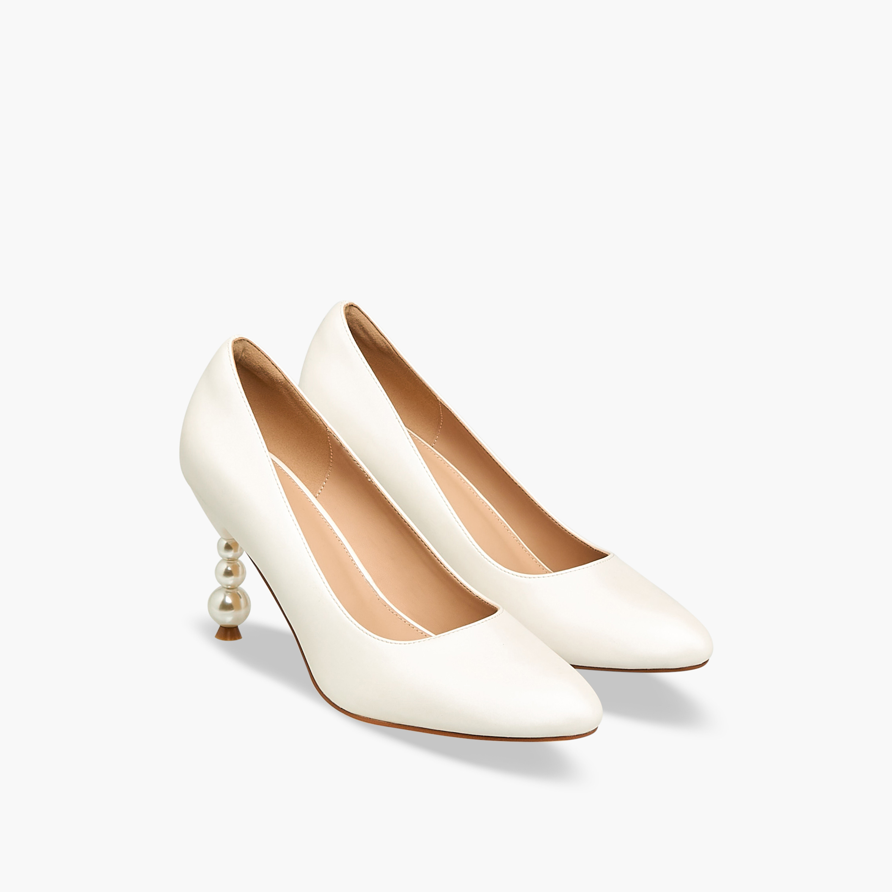 حذاء كلاسيكي بكعب لؤلؤي للنساء من فلورا بيلا-women-shoes-heels-image-5