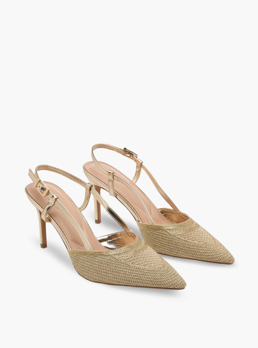 Women Celeste Textured Stiletto Slingback Heels-women-shoes-heels-image-1