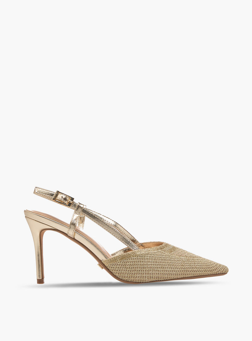 Women Celeste Textured Stiletto Slingback Heels-women-shoes-heels-image-3