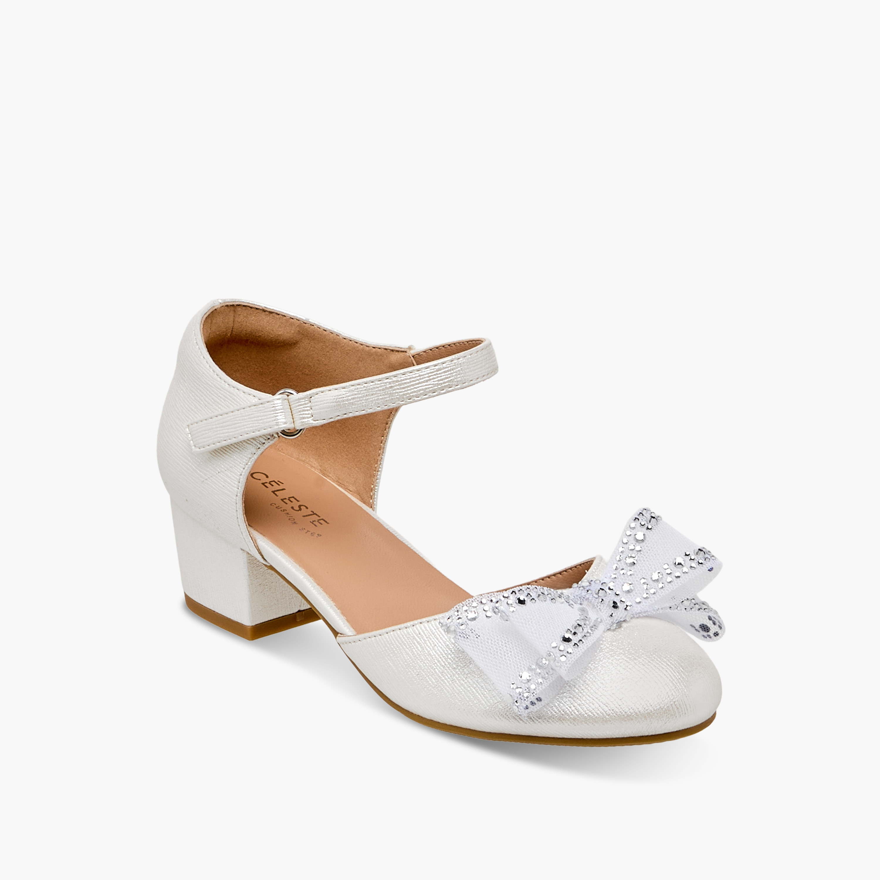 Celeste Girls Block Heel Sandals-girls-shoes-sandals-image-2