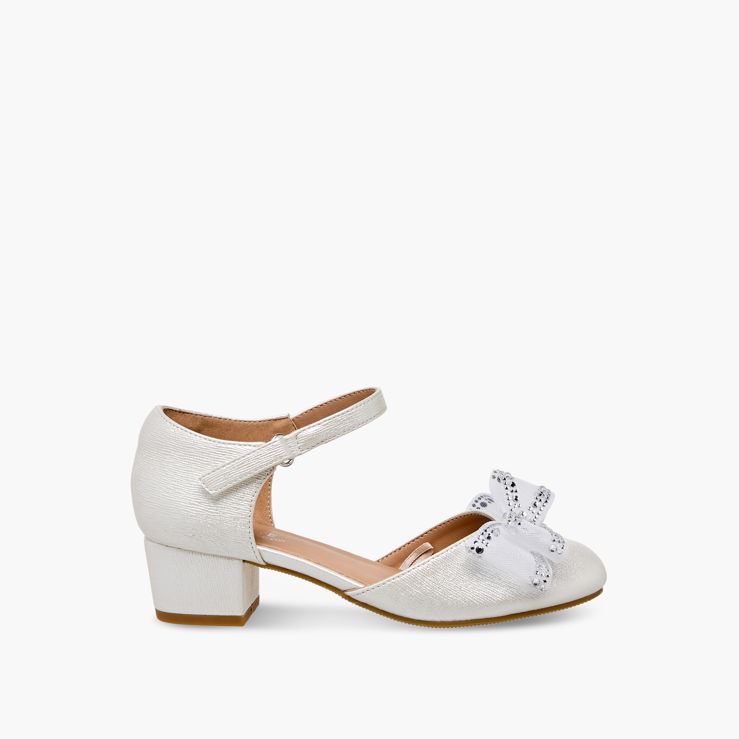 Celeste Girls Block Heel Sandals-girls-shoes-sandals-image-3