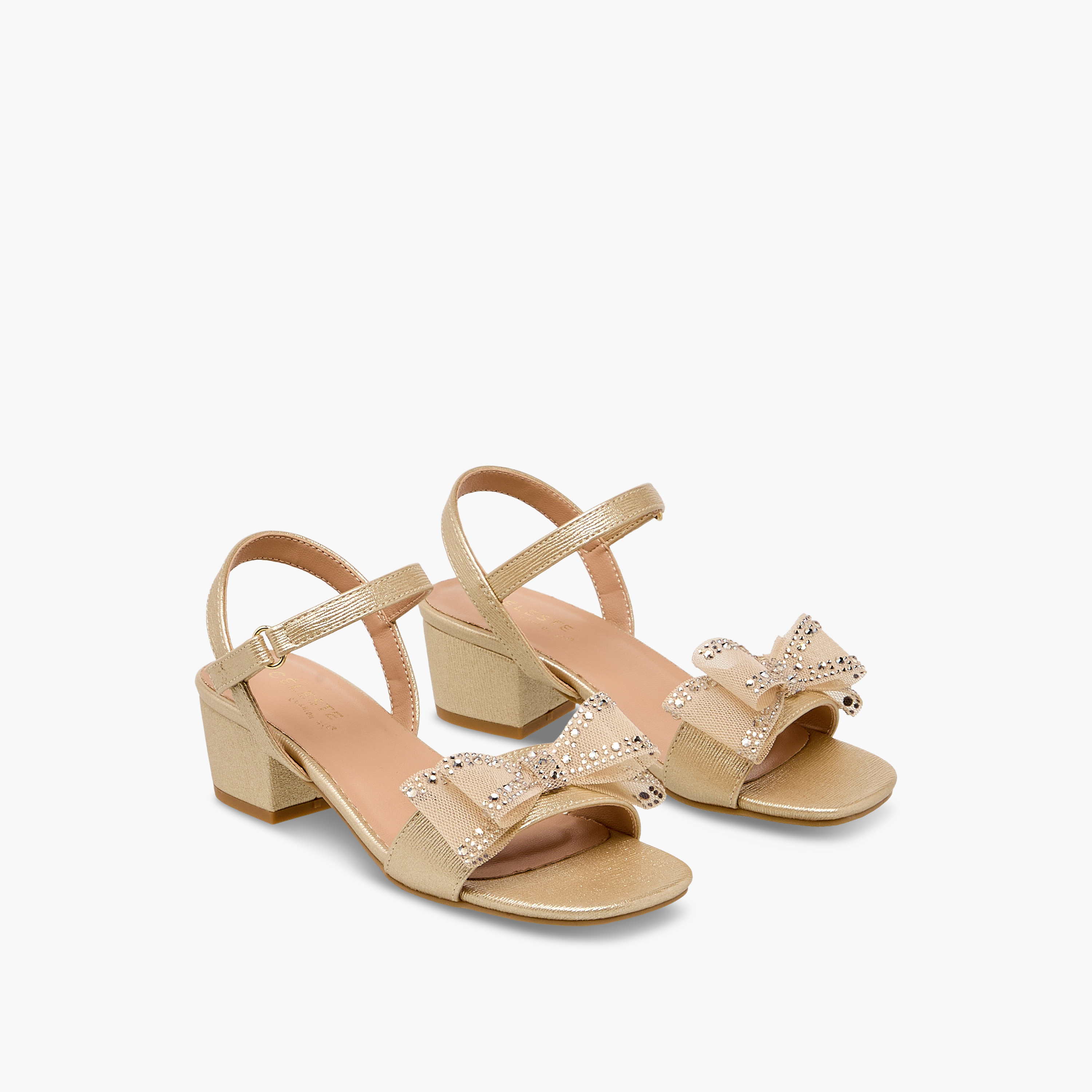 صندل مزين بفيونكة للبنات من سيليست-girls-shoes-sandals-image-1