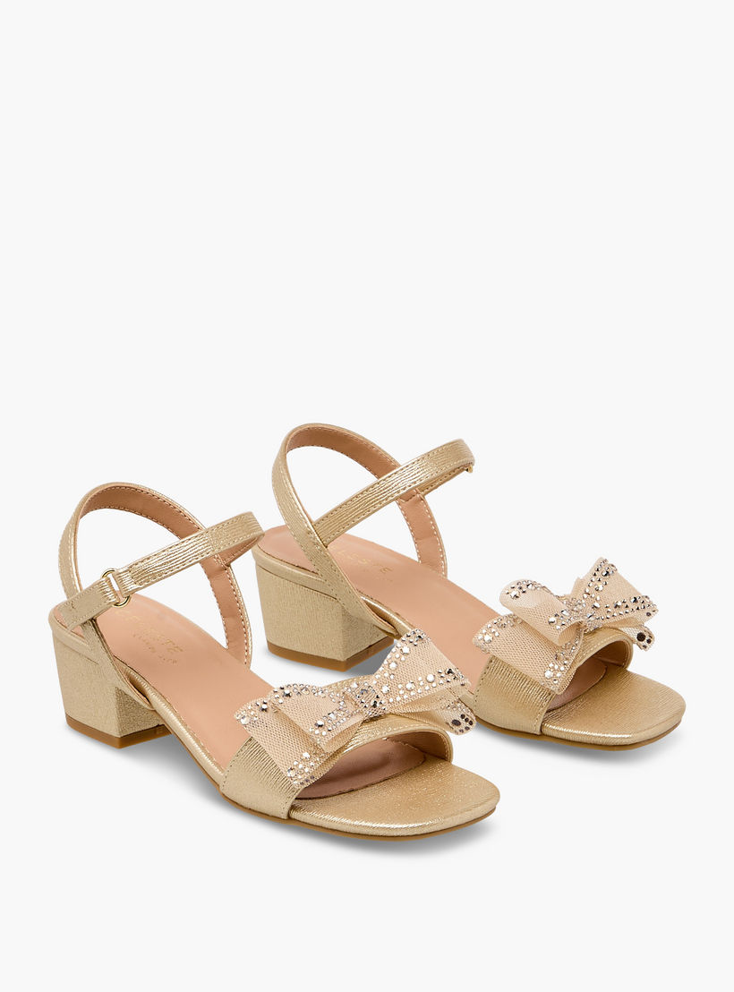 صندل مزين بفيونكة للبنات من سيليست-girls-shoes-sandals-image-1
