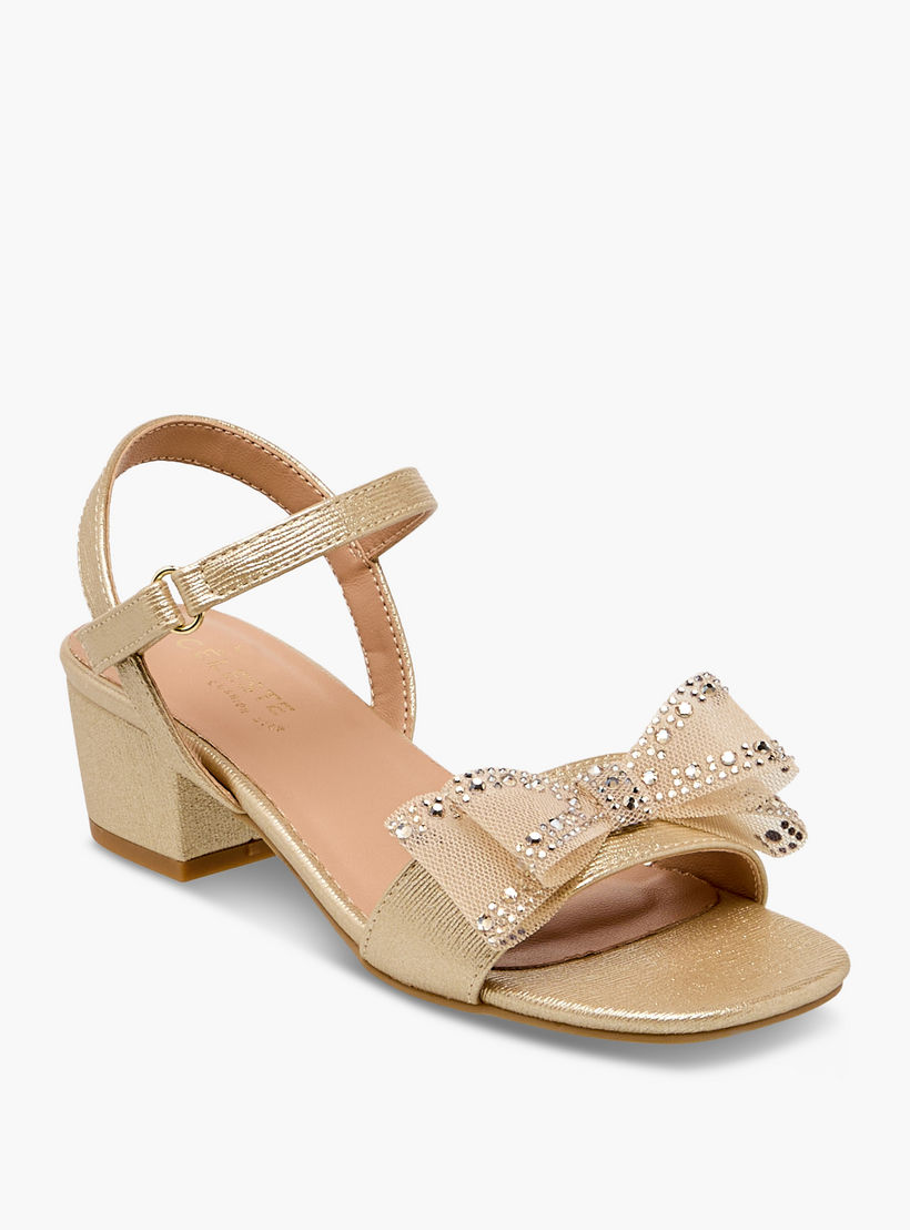 صندل مزين بفيونكة للبنات من سيليست-girls-shoes-sandals-image-2