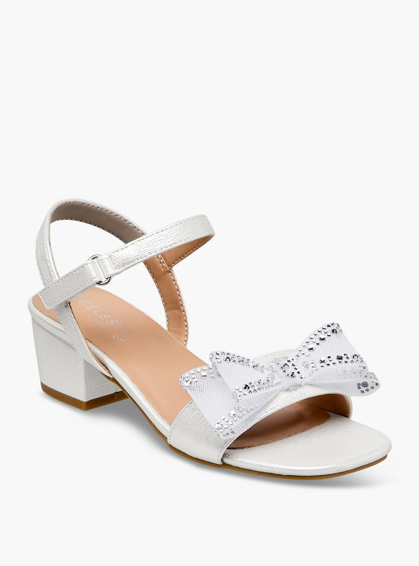 صندل مزين بفيونكة للبنات من سيليست-girls-shoes-sandals-image-2