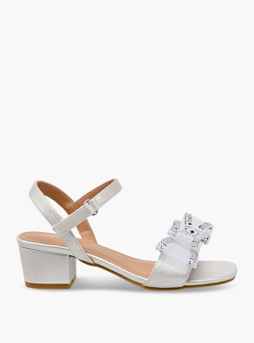 صندل مزين بفيونكة للبنات من سيليست-girls-shoes-sandals-image-3
