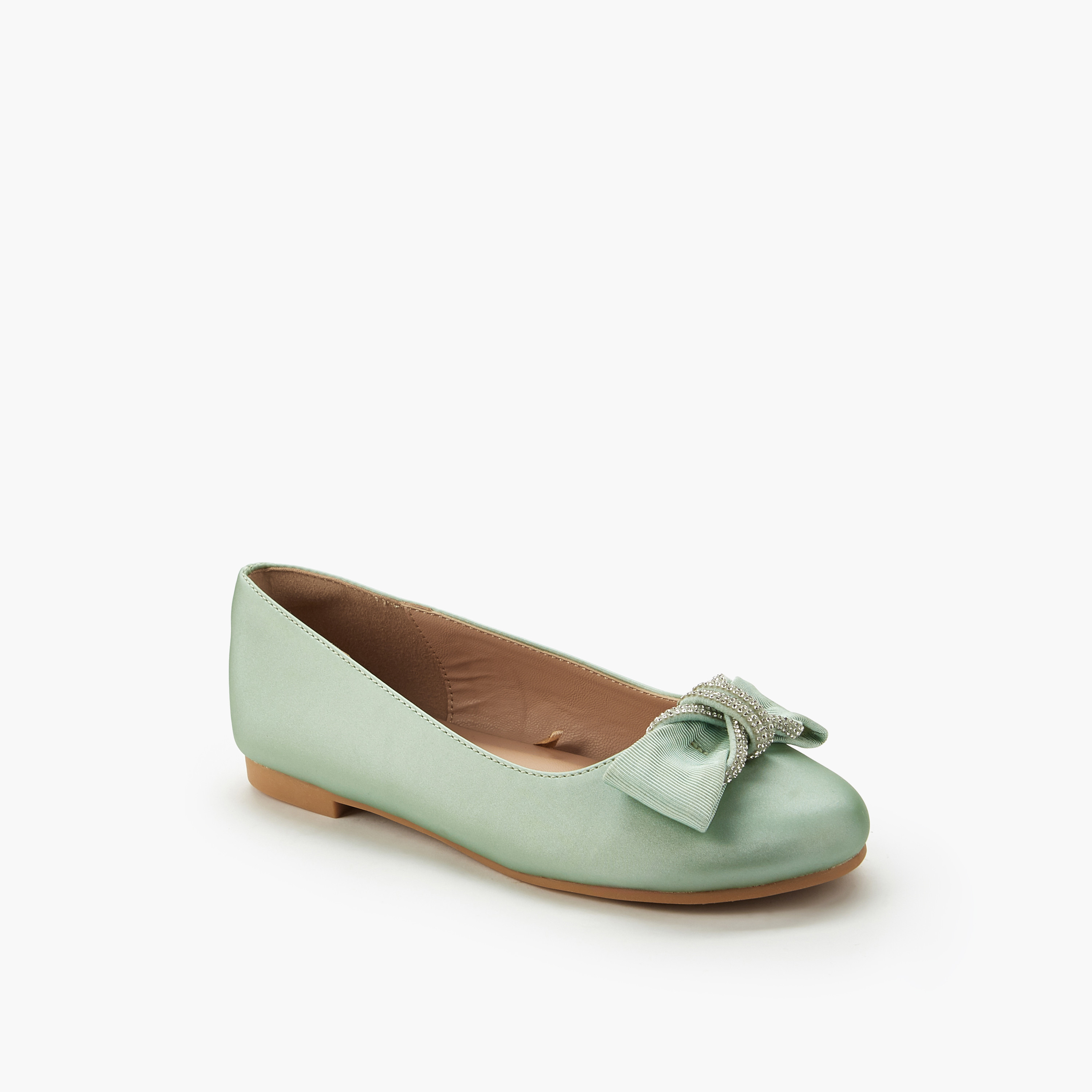 حذاء باليرينا بزينة فيونكة للبنات من سيليست-girls-shoes-ballerinas-image-3