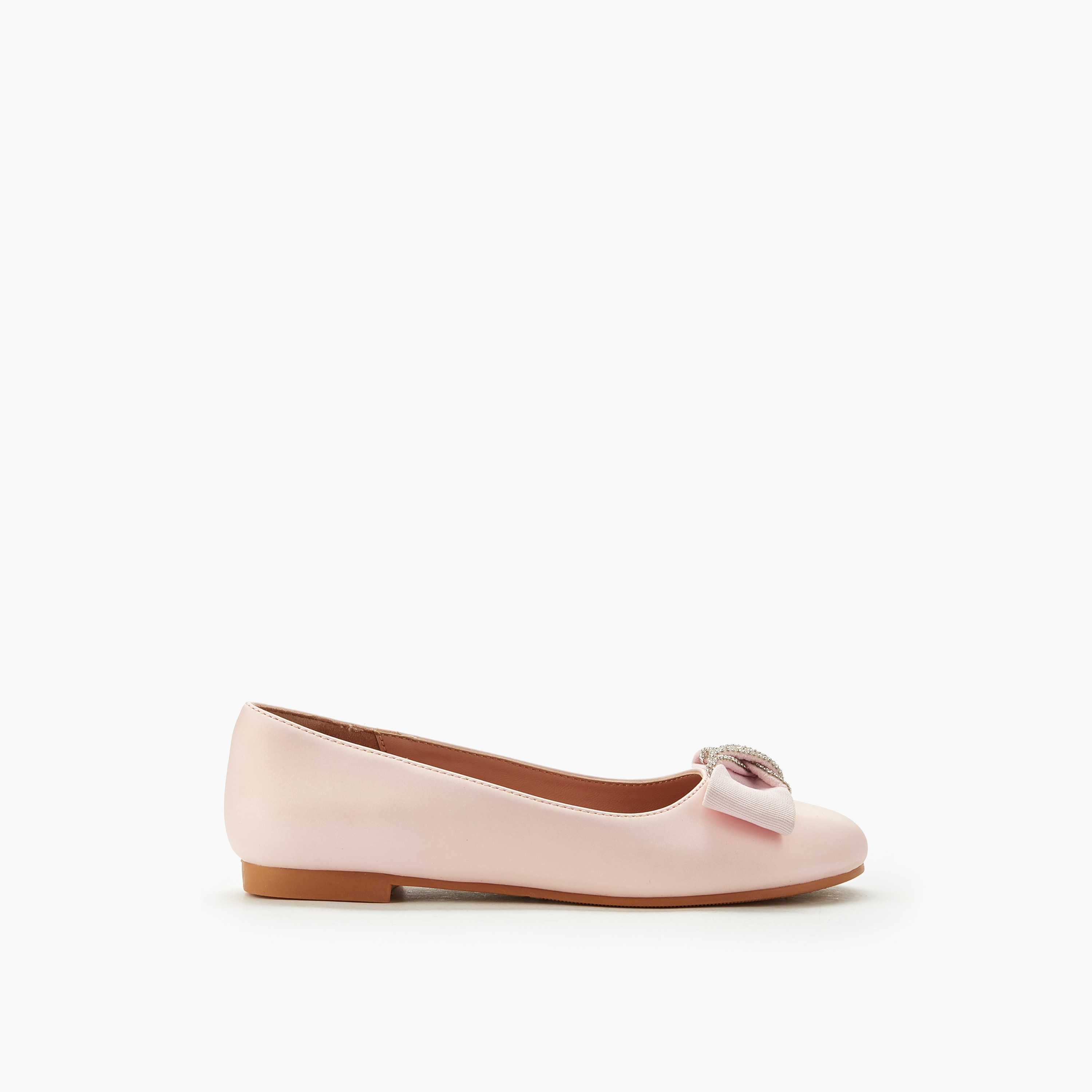 حذاء باليرينا بزينة فيونكة للبنات من سيليست-girls-shoes-ballerinas-image-2
