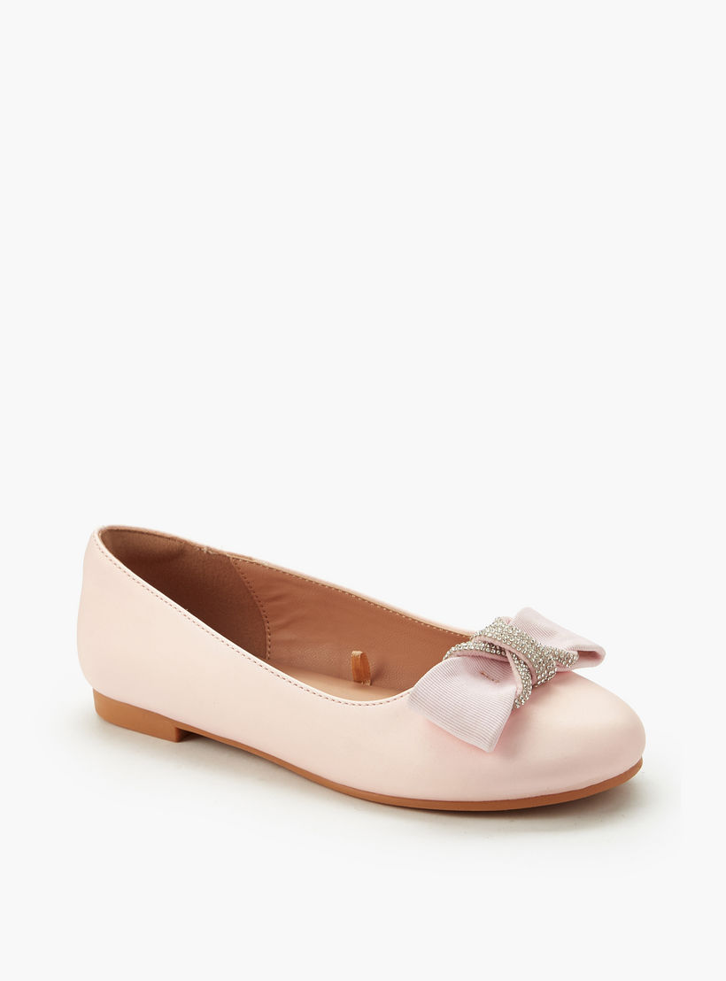 حذاء باليرينا بزينة فيونكة للبنات من سيليست-girls-shoes-ballerinas-image-3