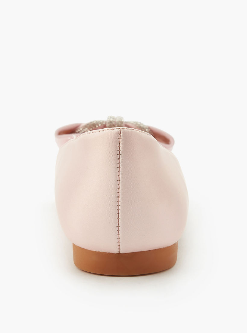 حذاء باليرينا بزينة فيونكة للبنات من سيليست-girls-shoes-ballerinas-image-4