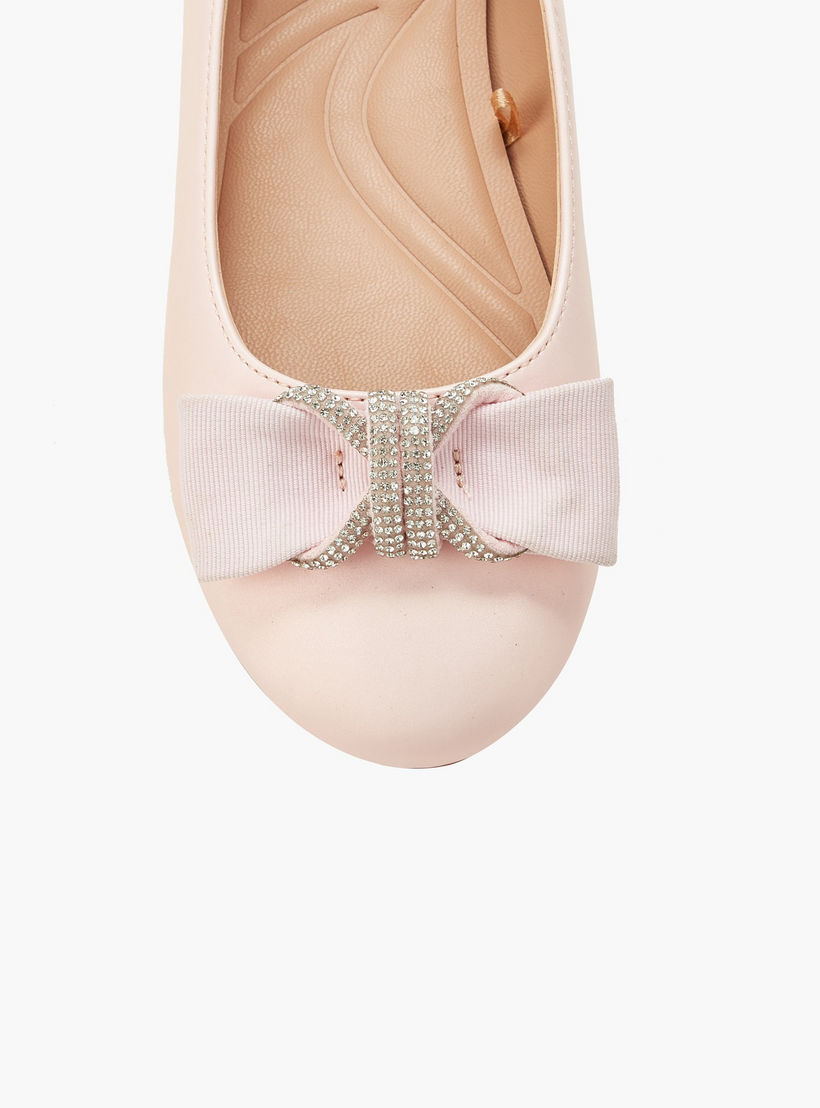 حذاء باليرينا بزينة فيونكة للبنات من سيليست-girls-shoes-ballerinas-image-5