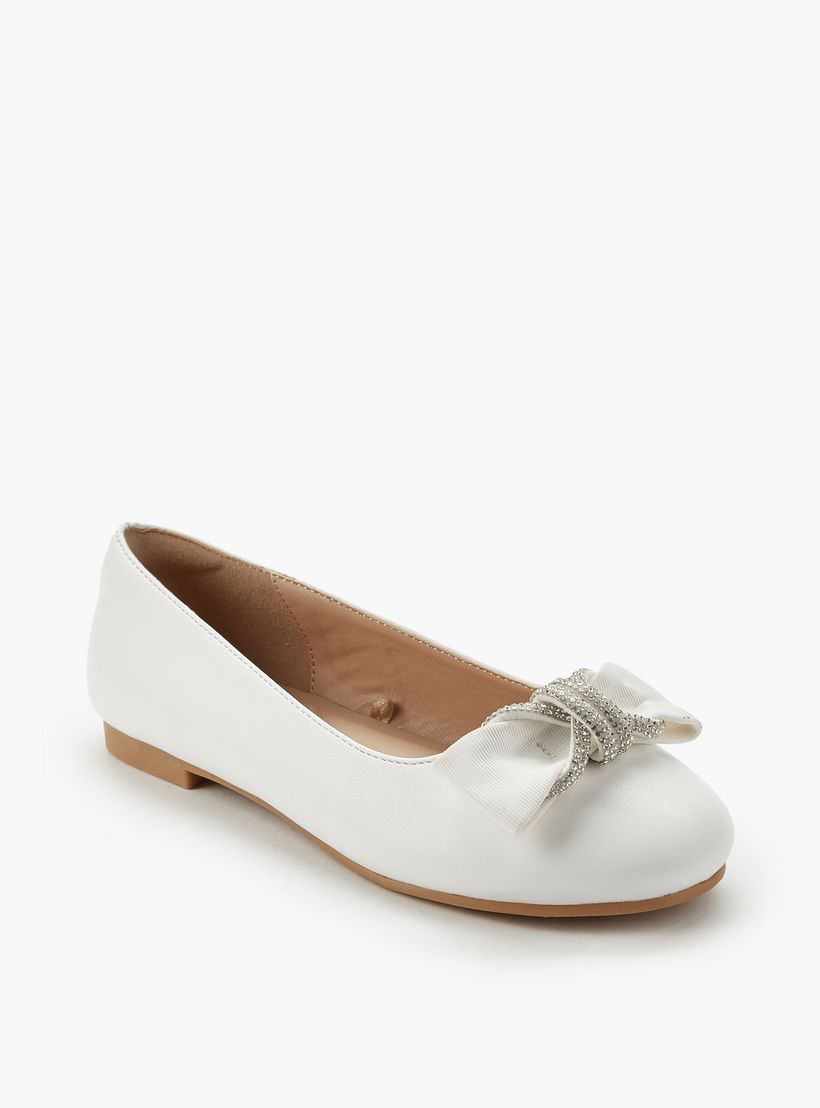 حذاء باليرينا بزينة فيونكة للبنات من سيليست-girls-shoes-ballerinas-image-3