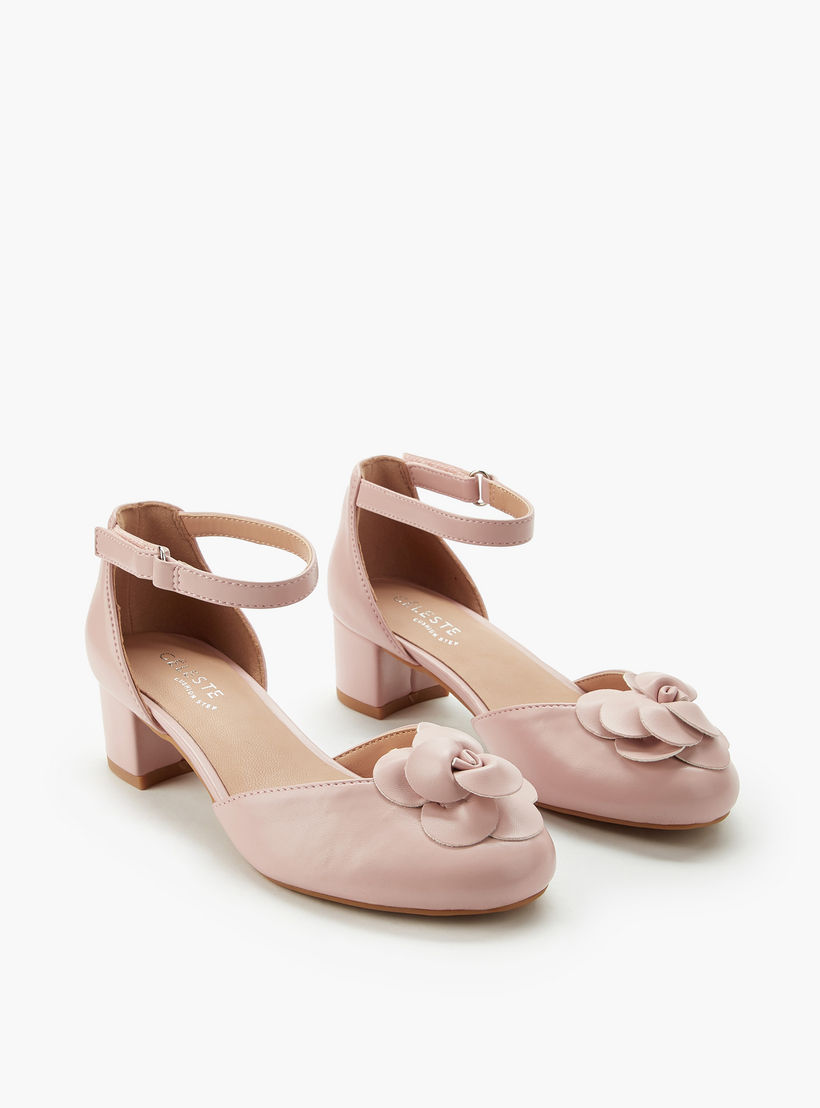 صندل بكعب سميك للبنات من سيليست-girls-shoes-sandals-image-1