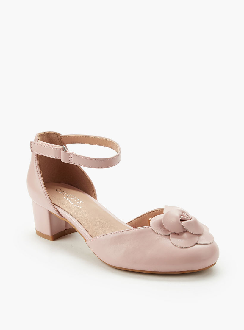 صندل بكعب سميك للبنات من سيليست-girls-shoes-sandals-image-3