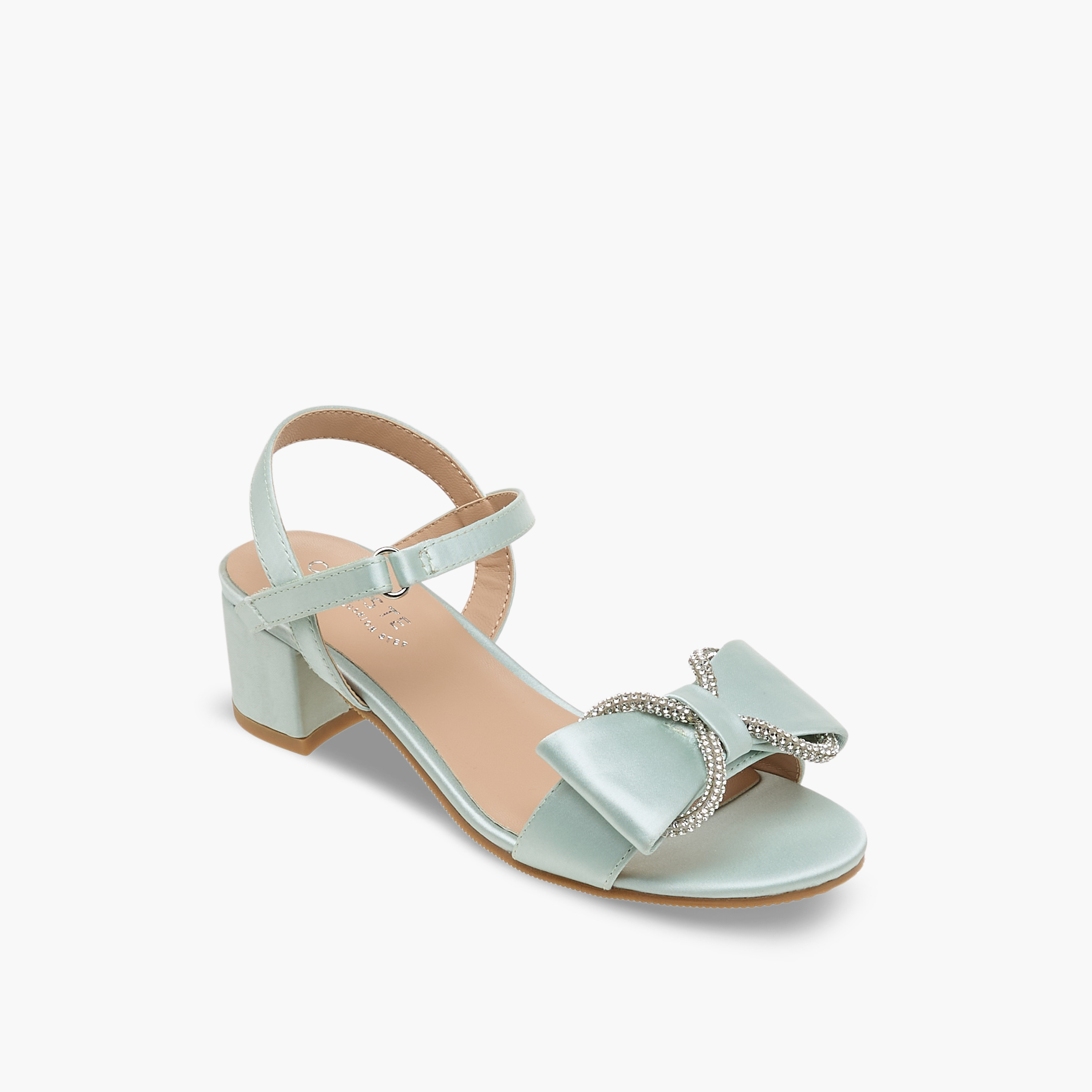 Celeste Girls Block Heel Sandals-girls-shoes-sandals-image-2