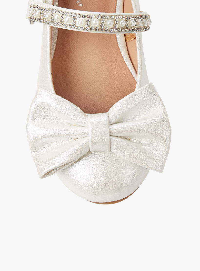 حذاء ماري جين مزين بفيونكة للبنات من سيليست-girls-shoes-maryjanes-image-5